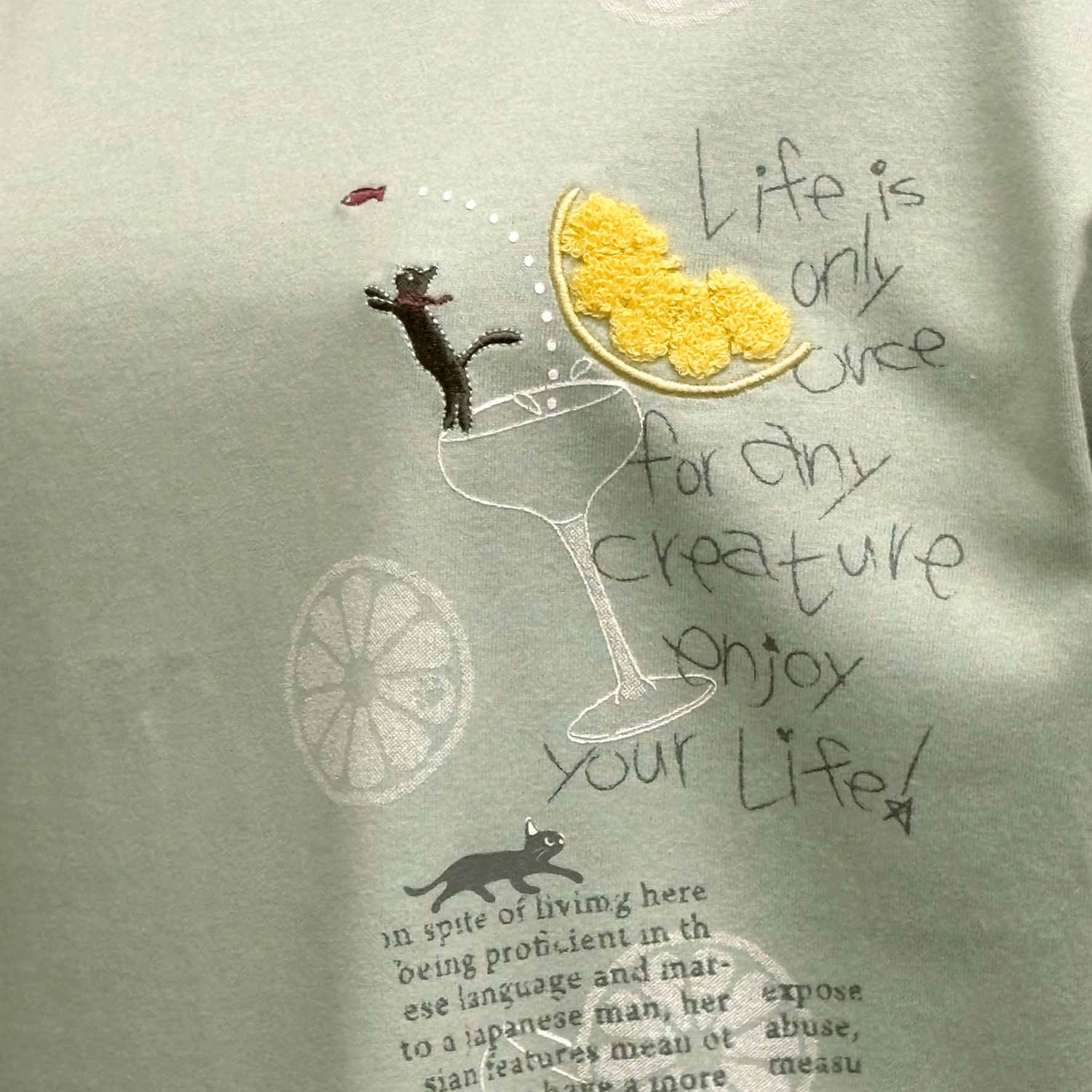 DDCLUB プリントT ネコレモン - 画像8