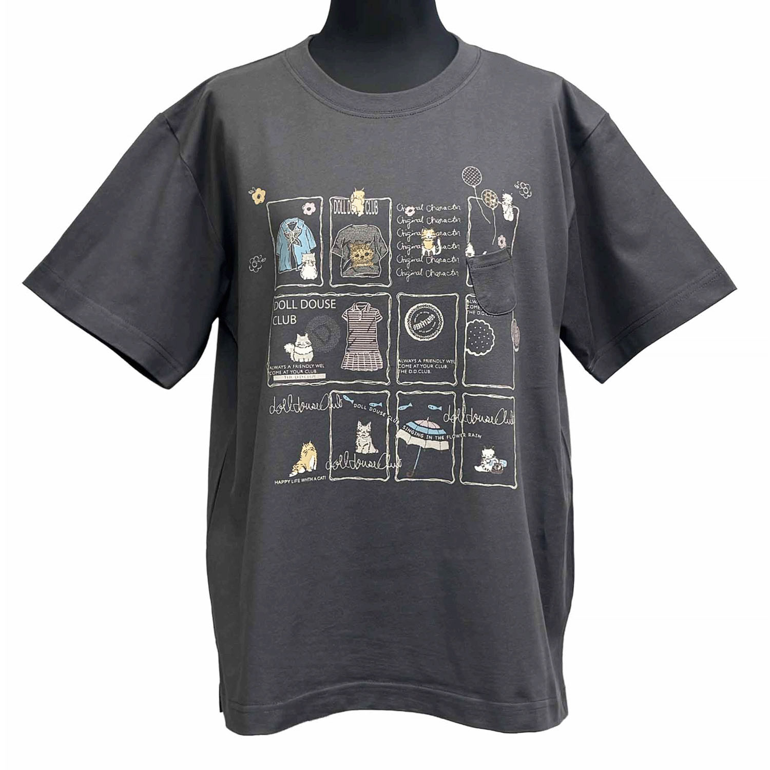 DDCLUB プリントT ネコetc． - 画像3