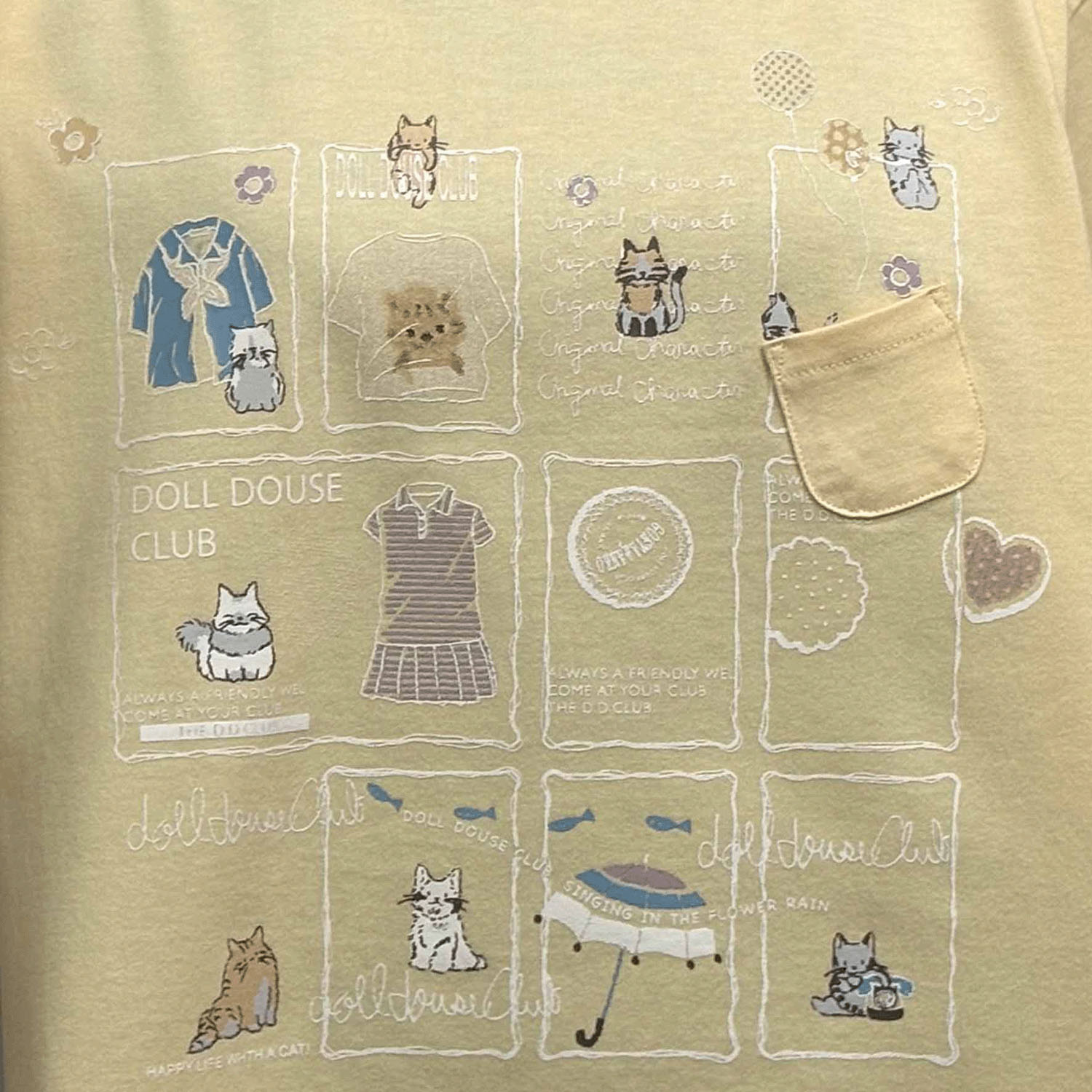 DDCLUB プリントT ネコetc． - 画像7