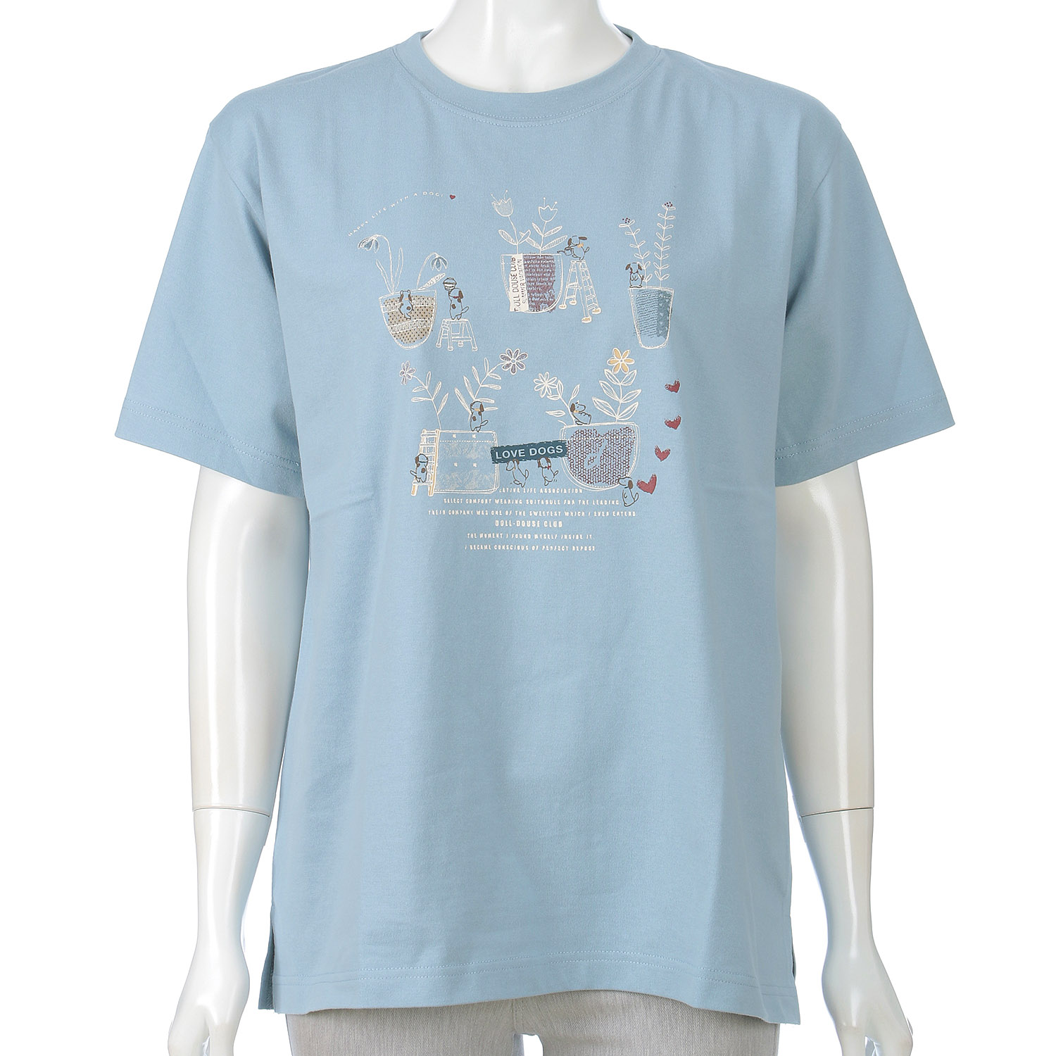 DDCLUB ロングT クレヨン犬POT - 画像5