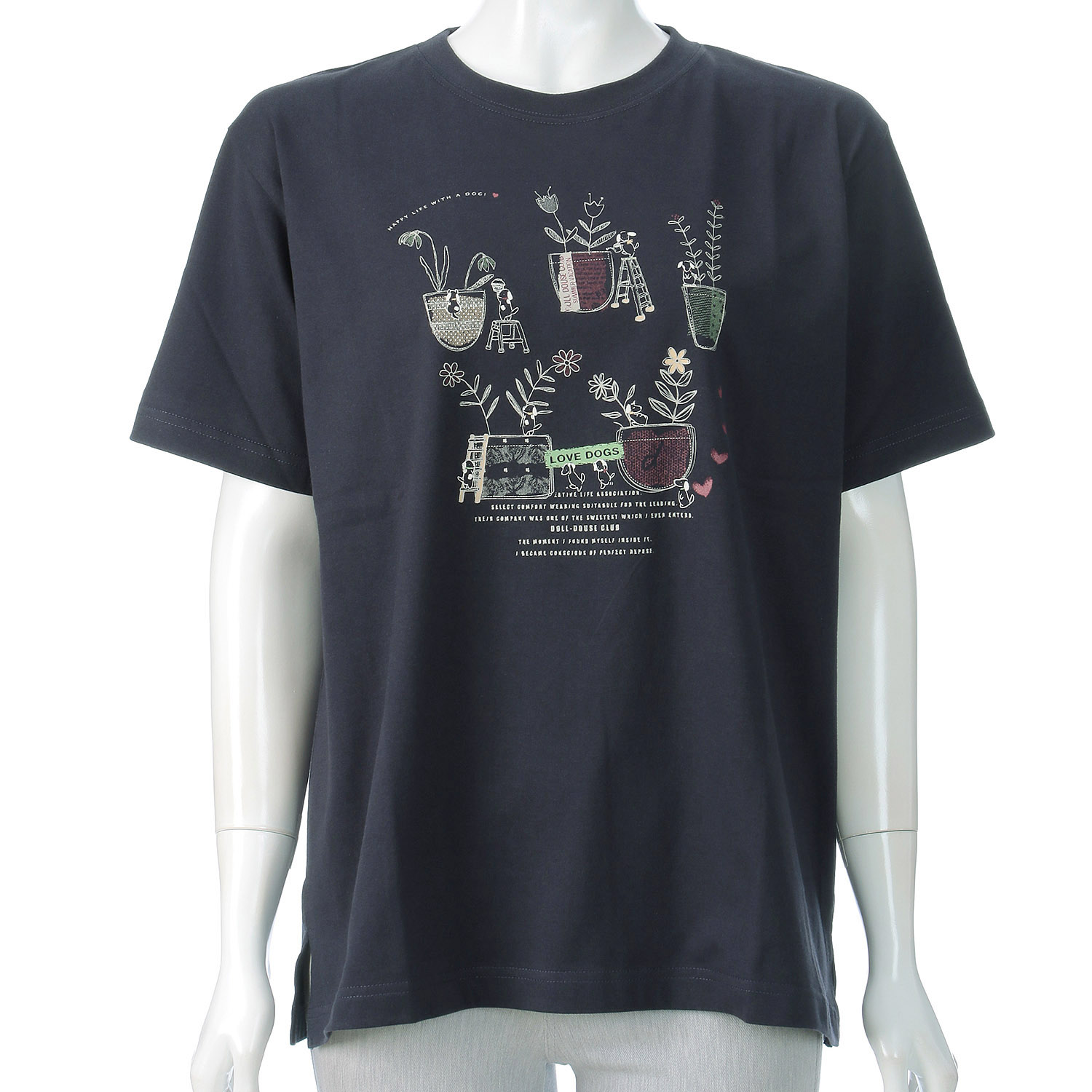 DDCLUB ロングT クレヨン犬POT - 画像9