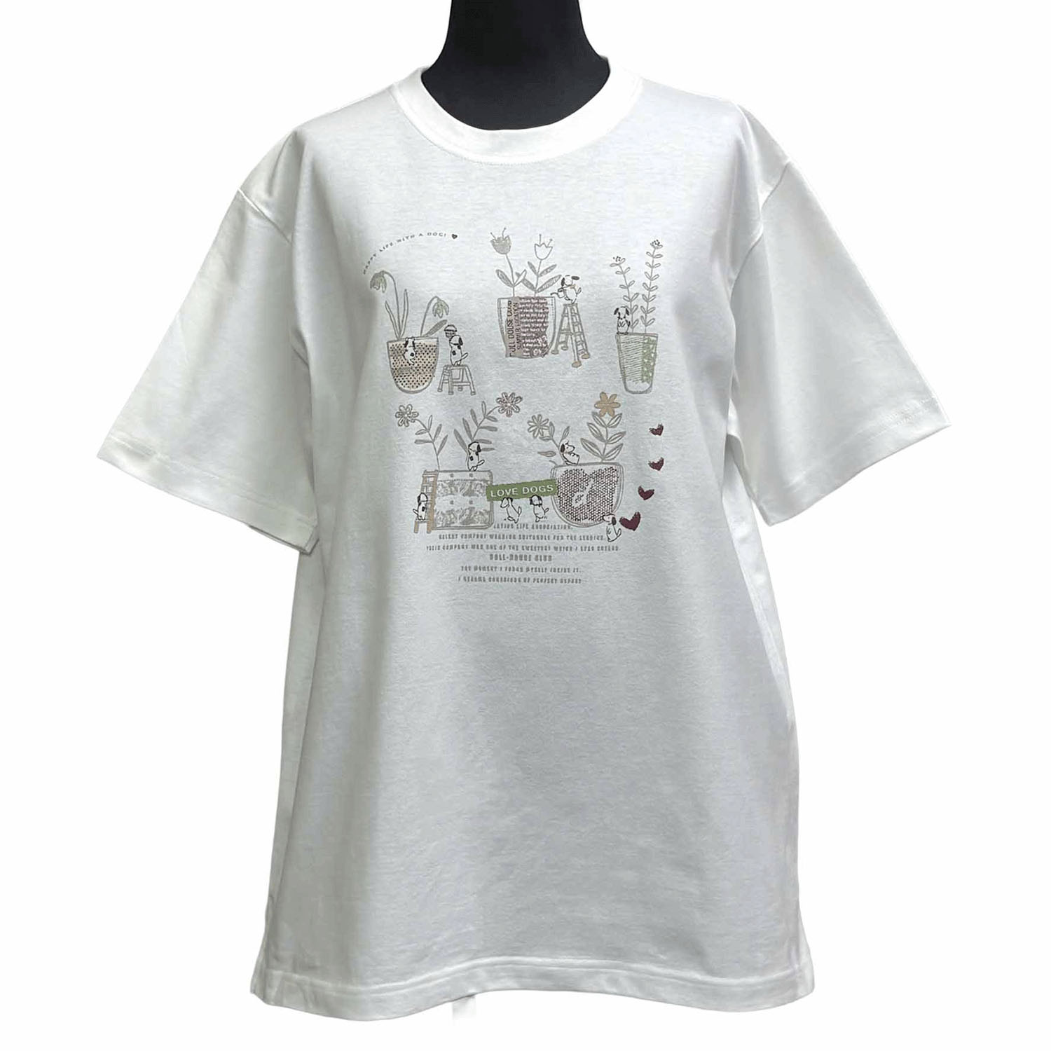 DDCLUB ロングT クレヨン犬POT