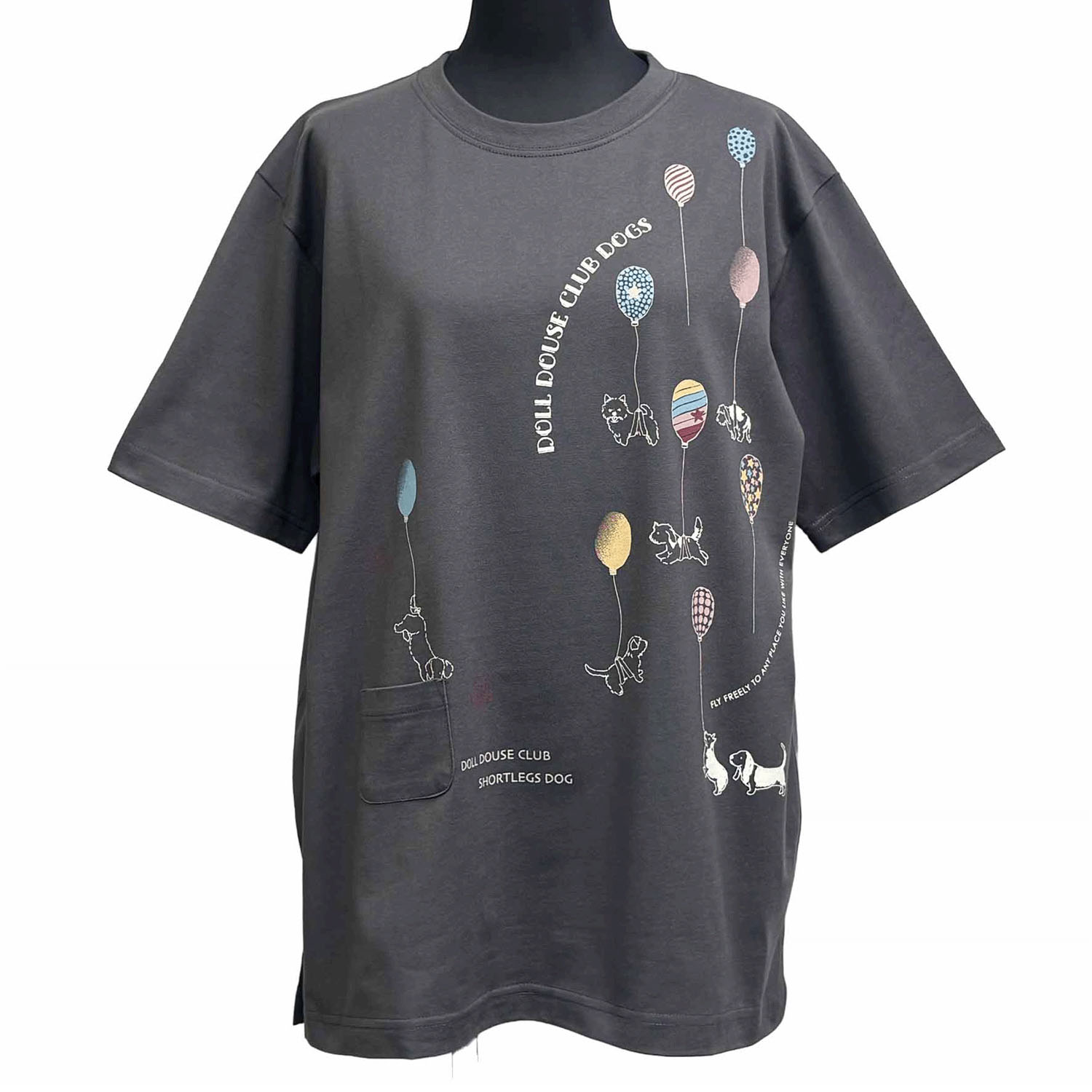 DDCLUB ロングT DOG風船 - 画像3