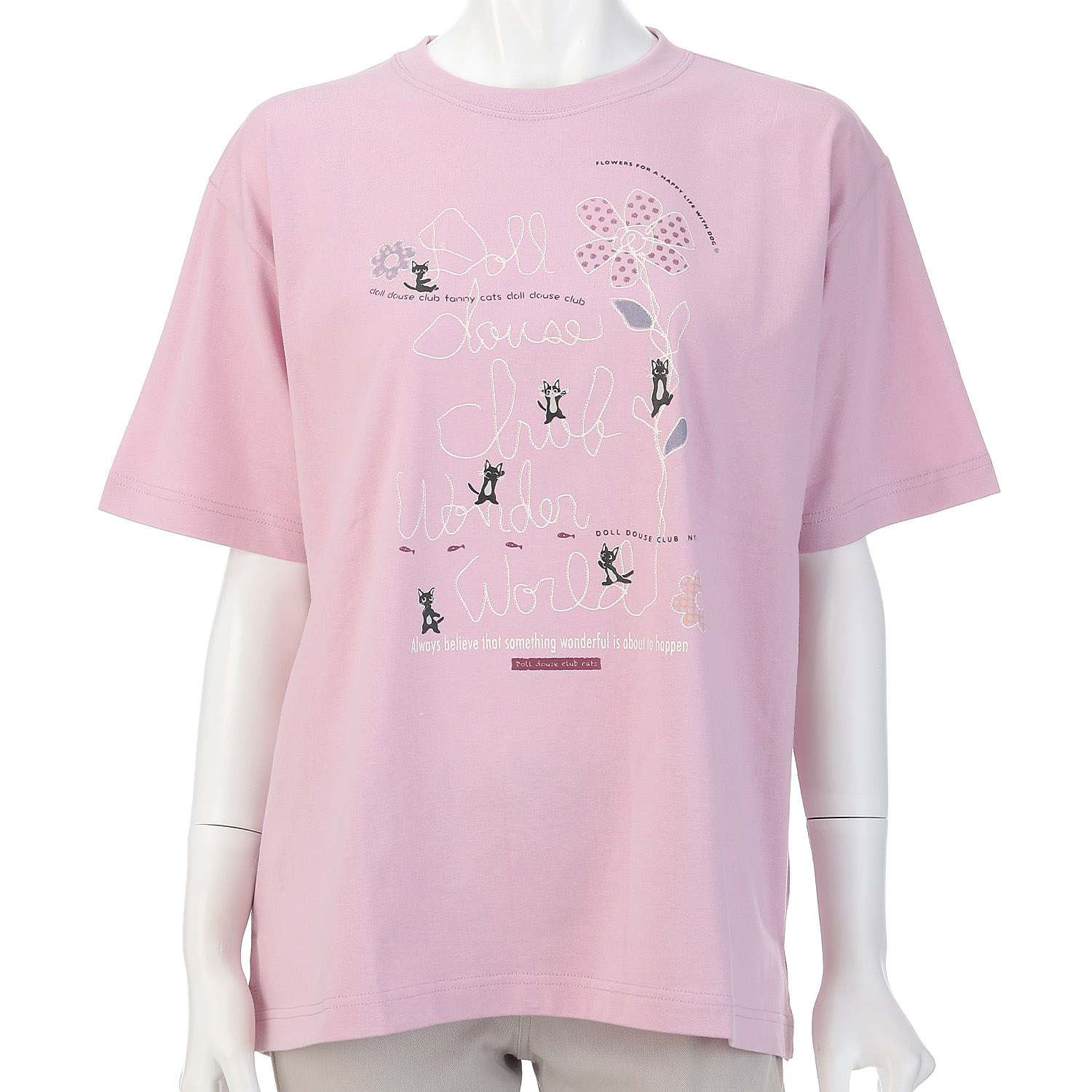 DDCLUB ワイドT ネコIVY - 画像4