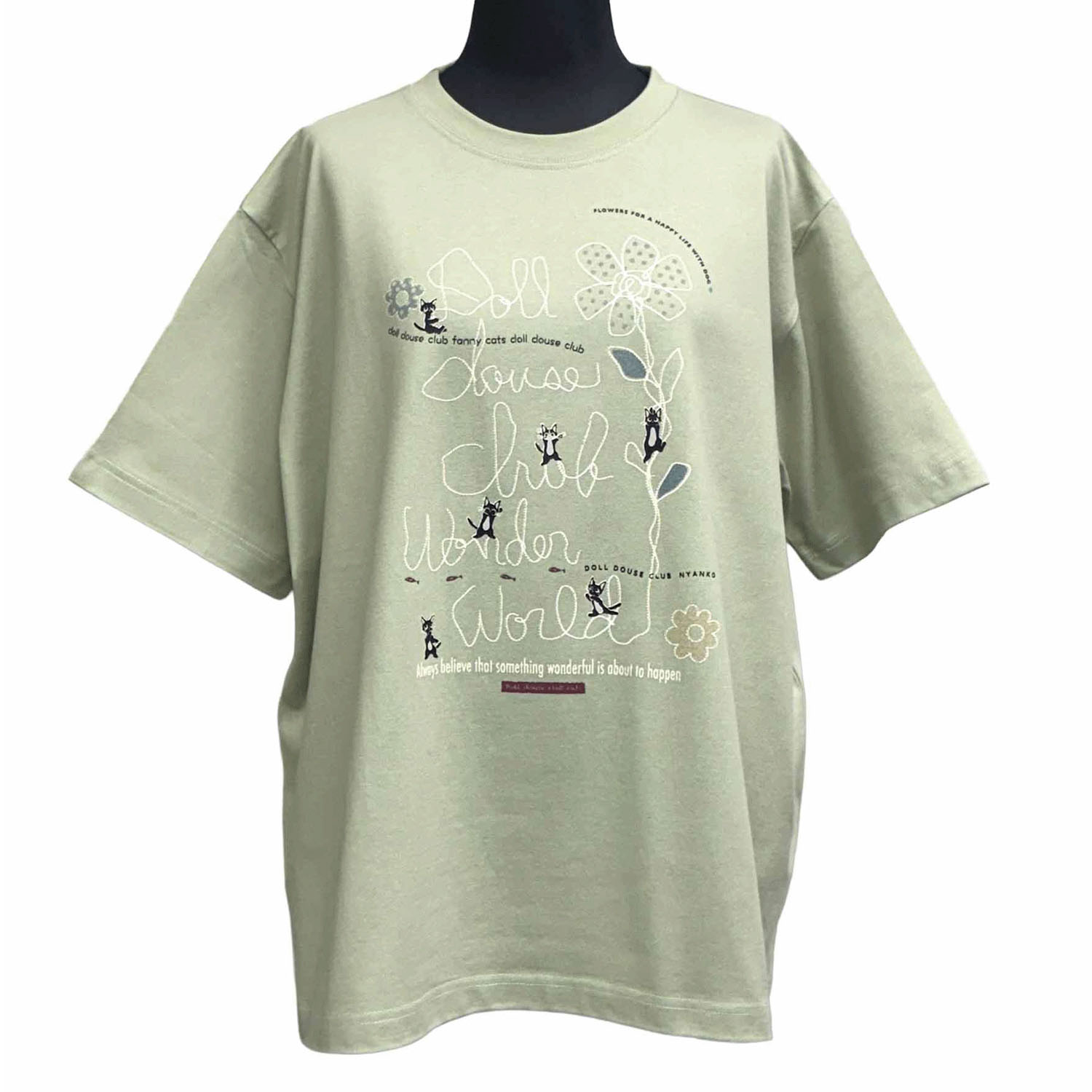 DDCLUB ワイドT ネコIVY