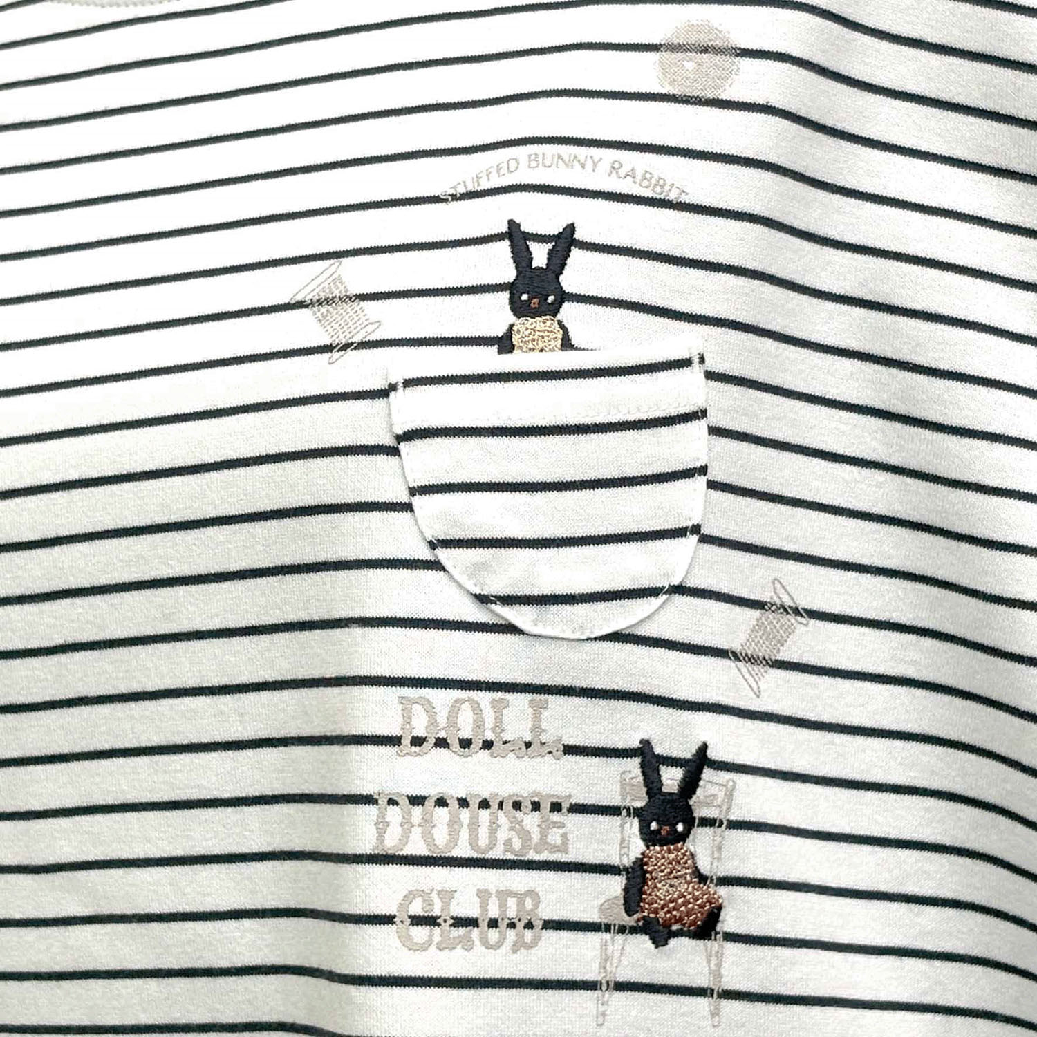 DDCLUB ボーダーT トイラビット - 画像3