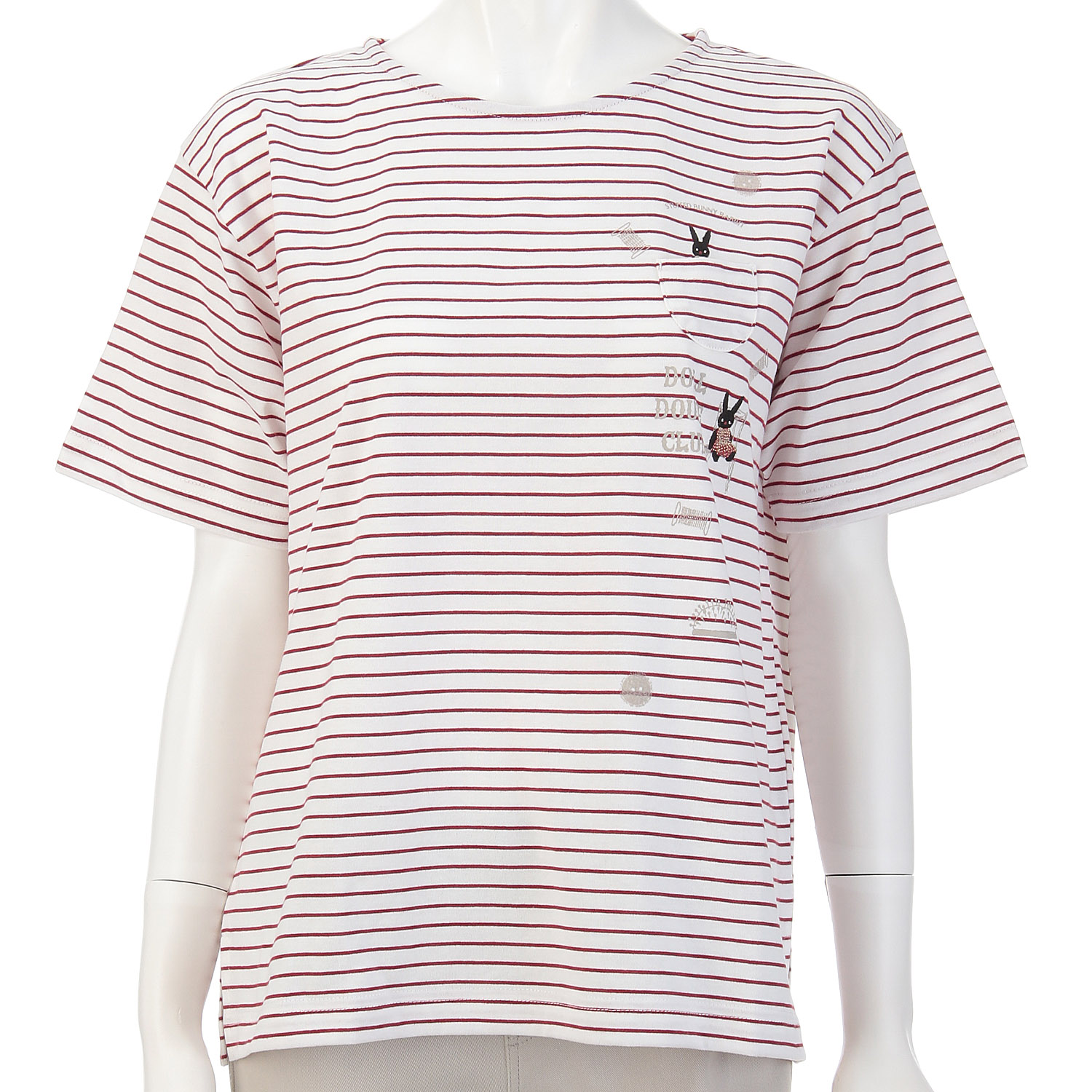 DDCLUB ボーダーT トイラビット - 画像4