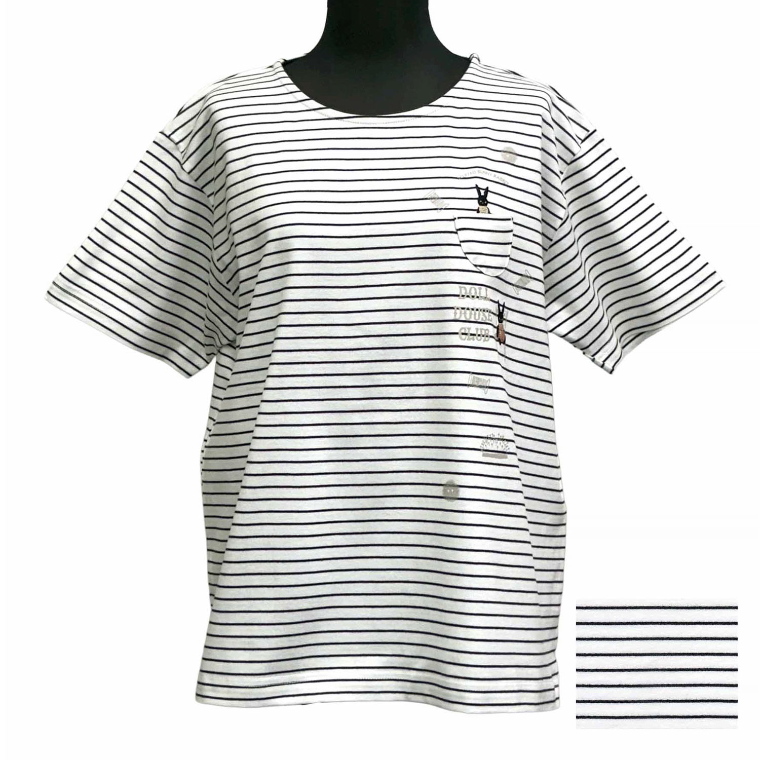 DDCLUB ボーダーT トイラビット