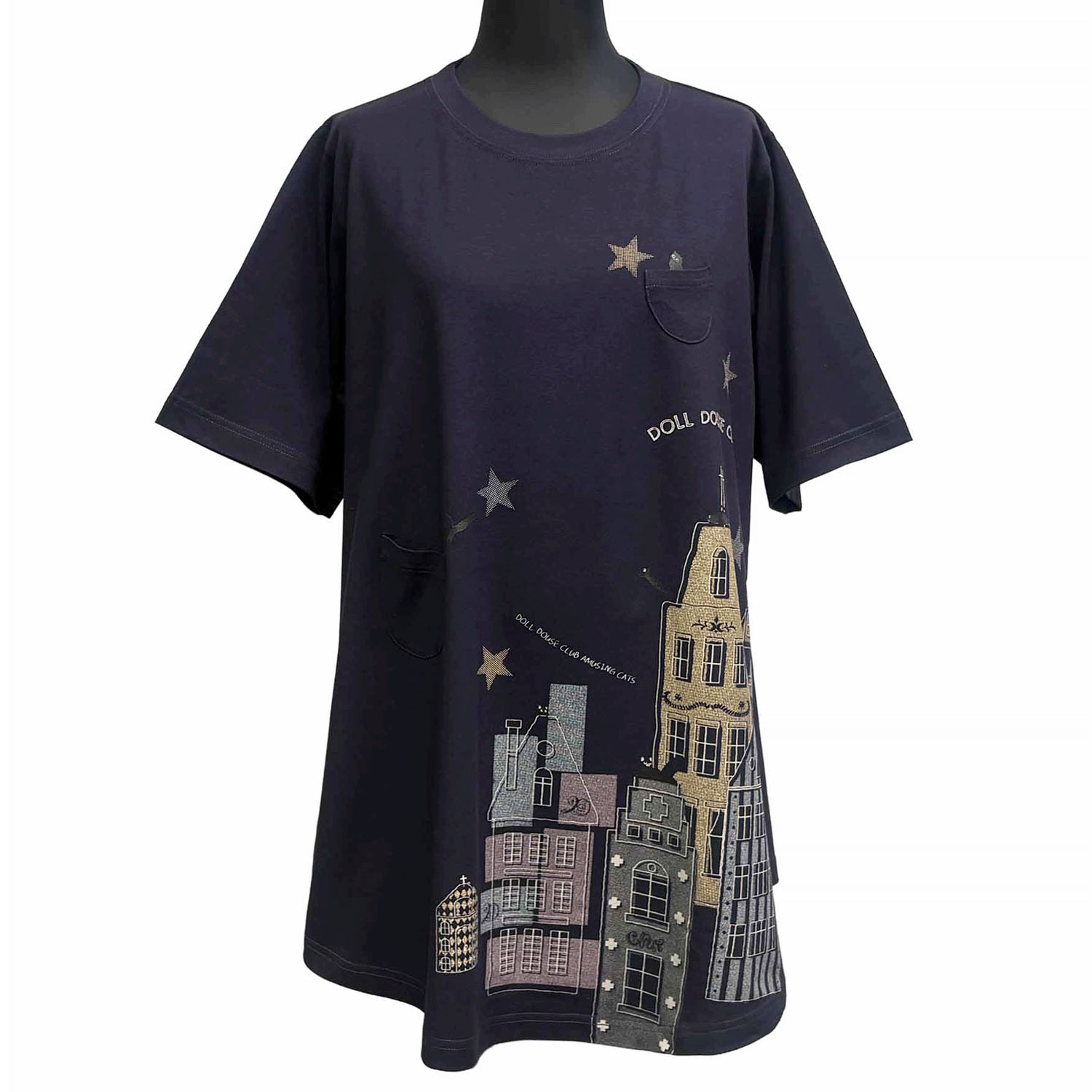 DDCLUB AラインT ネコCITY - 画像4