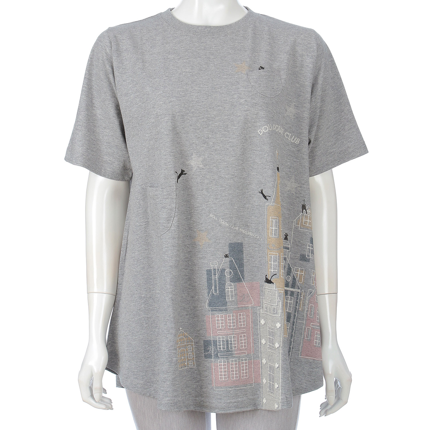 DDCLUB AラインT ネコCITY