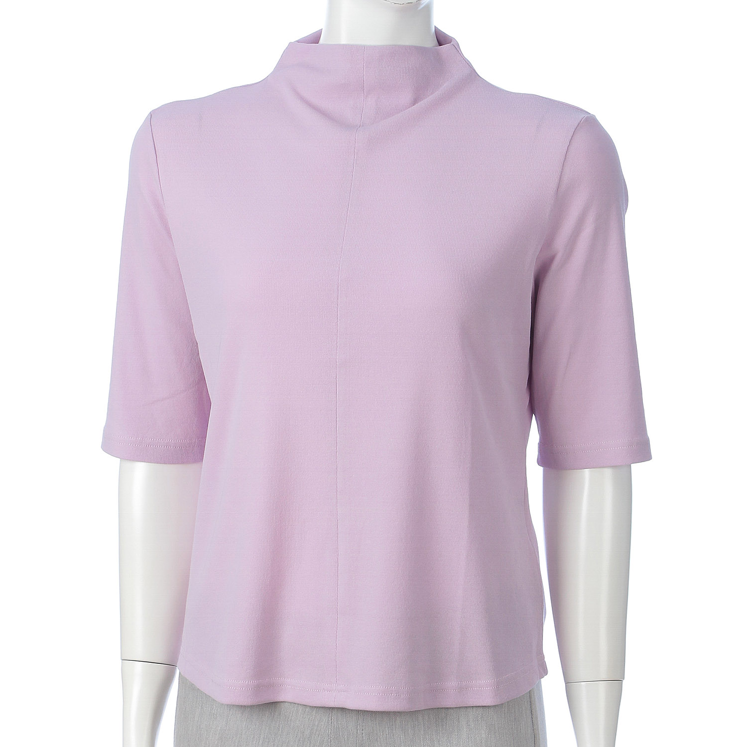 強撚フライス ボトルネックカットソー - 画像14