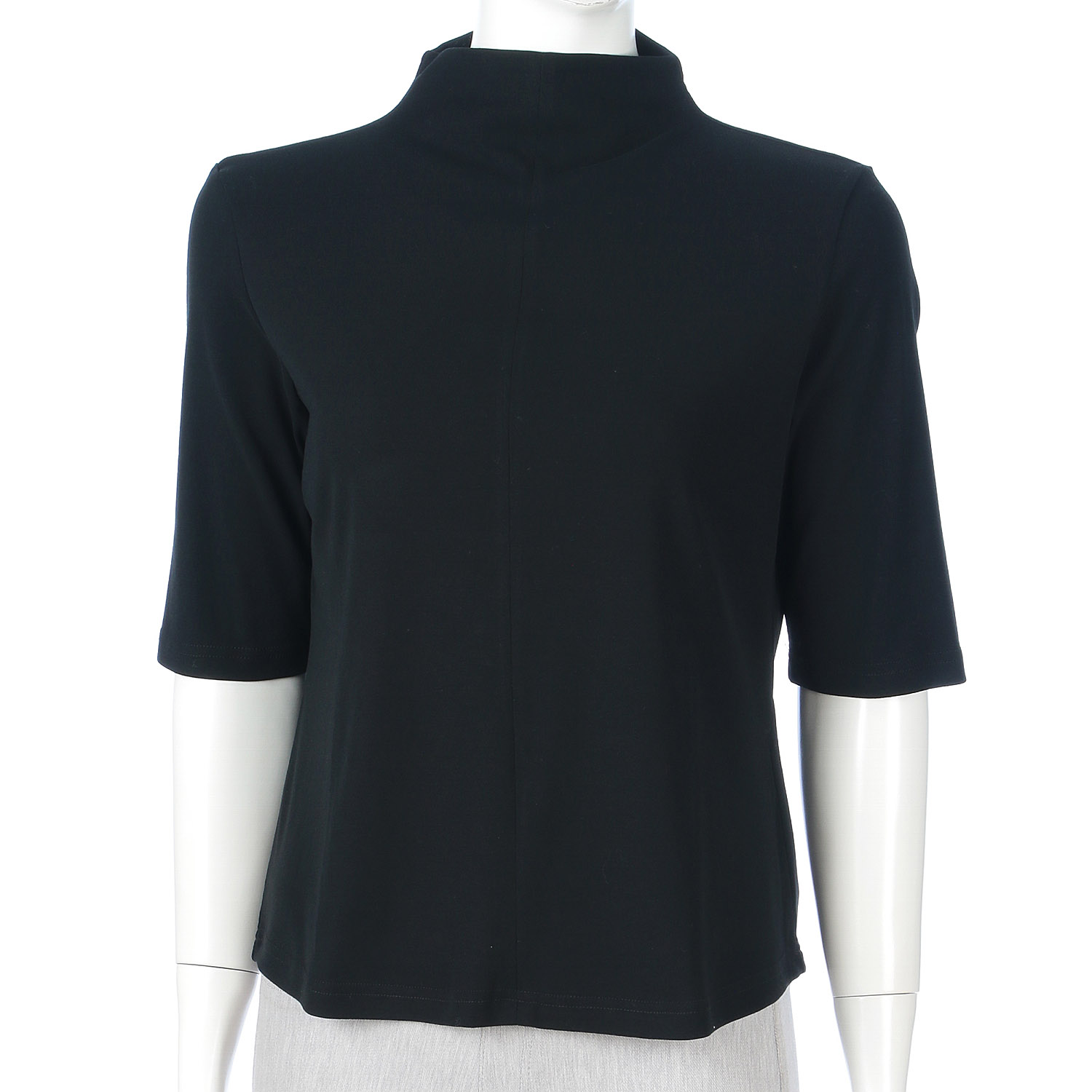 強撚フライス ボトルネックカットソー - 画像7