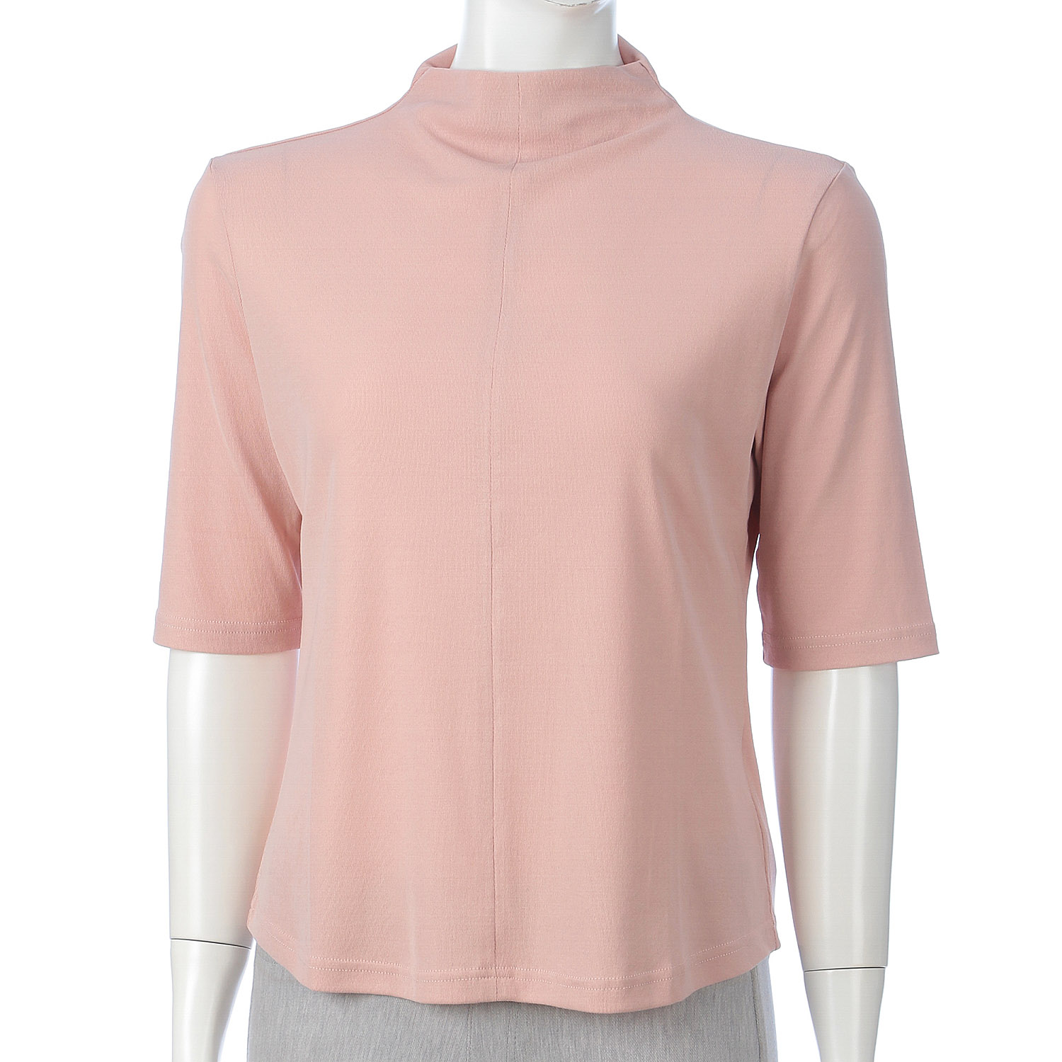 強撚フライス ボトルネックカットソー - 画像8