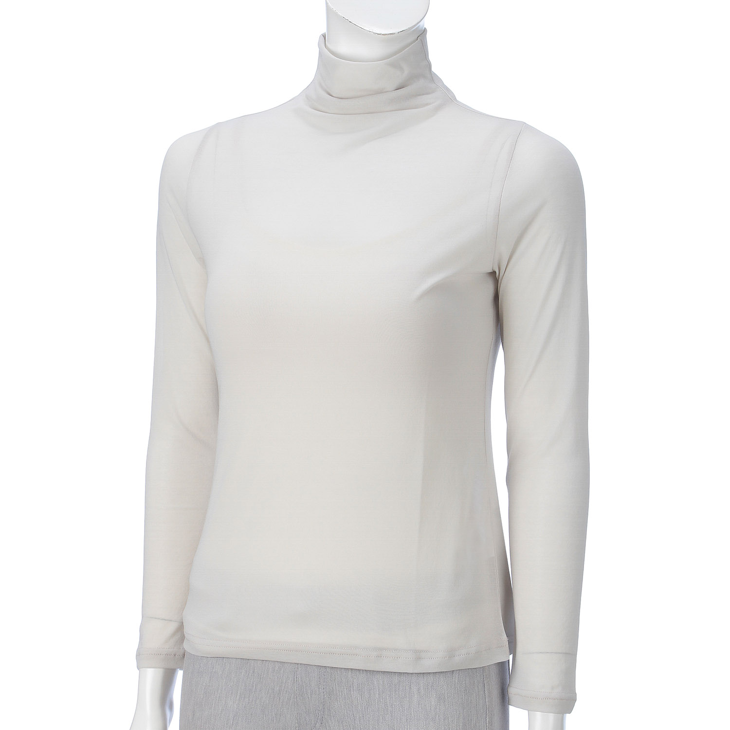 スーパーソフトボトルネックカットソー - 画像2