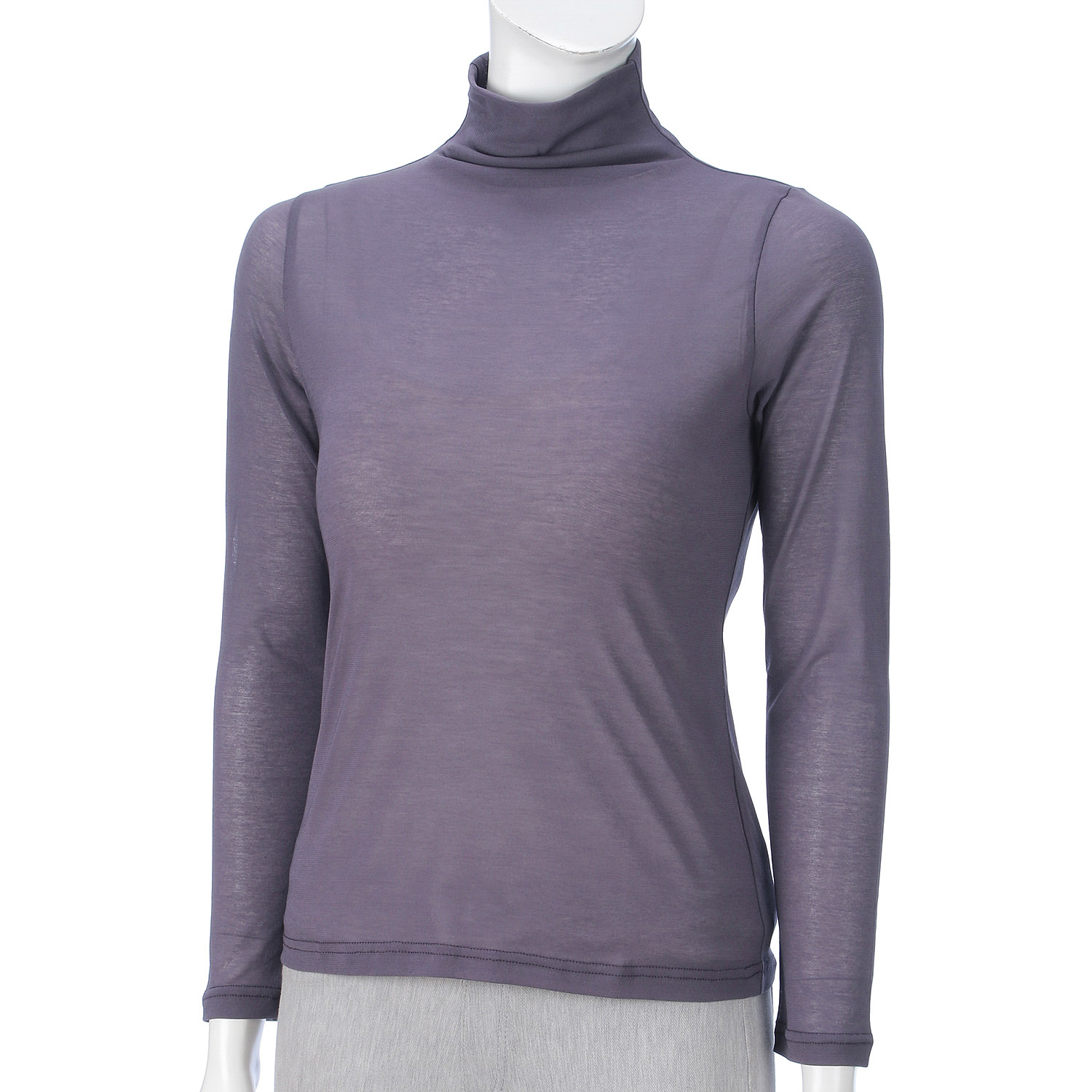 スーパーソフトボトルネックカットソー - 画像3