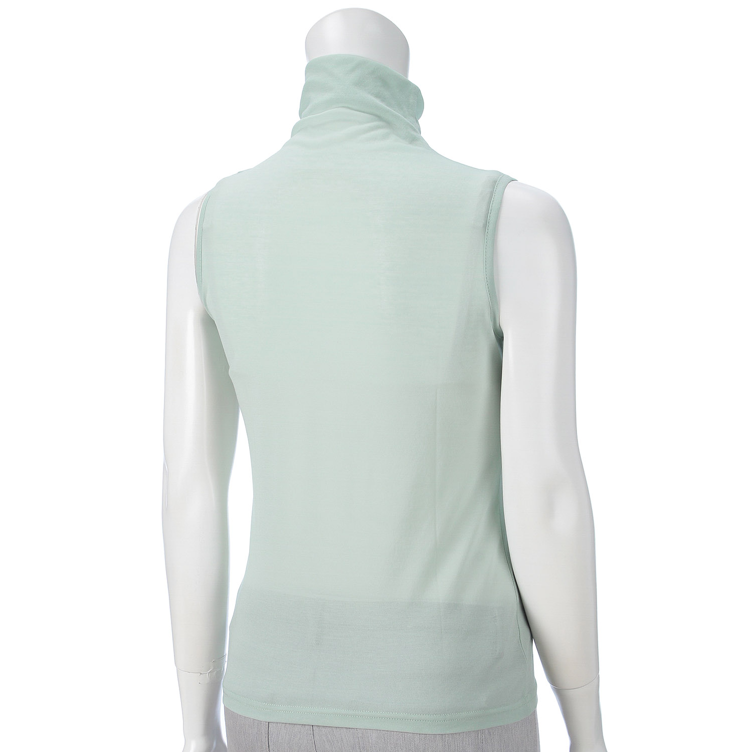 スーパーソフトボトルネックノースリーブカットソー - 画像9