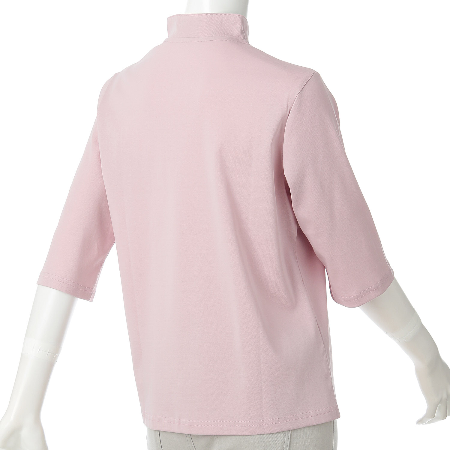 釦付きスタンドネック - 画像6