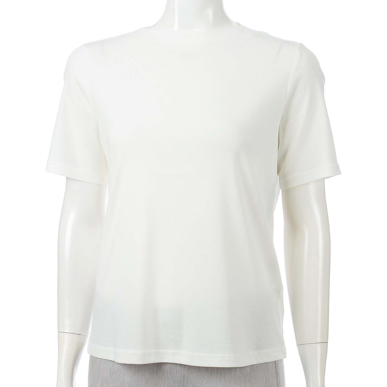 半袖ボートネックカットソー - 画像3