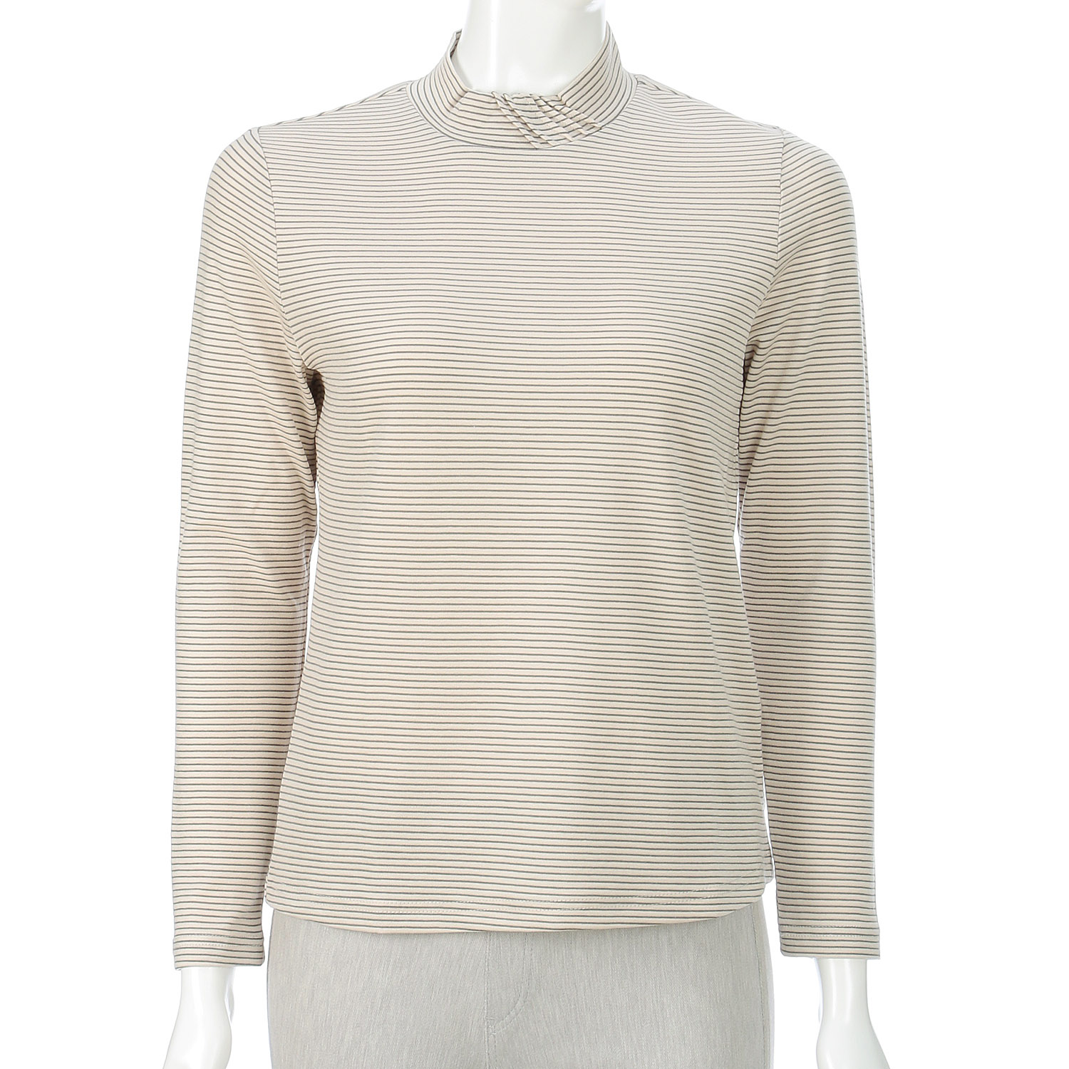 ピンタックハイネックボーダー - 画像6