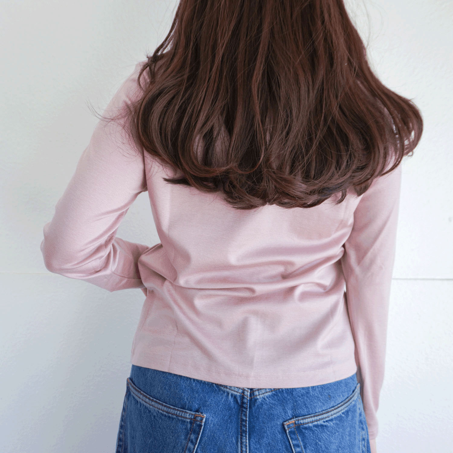 ピンタックハイネックプルオーバー - 画像9