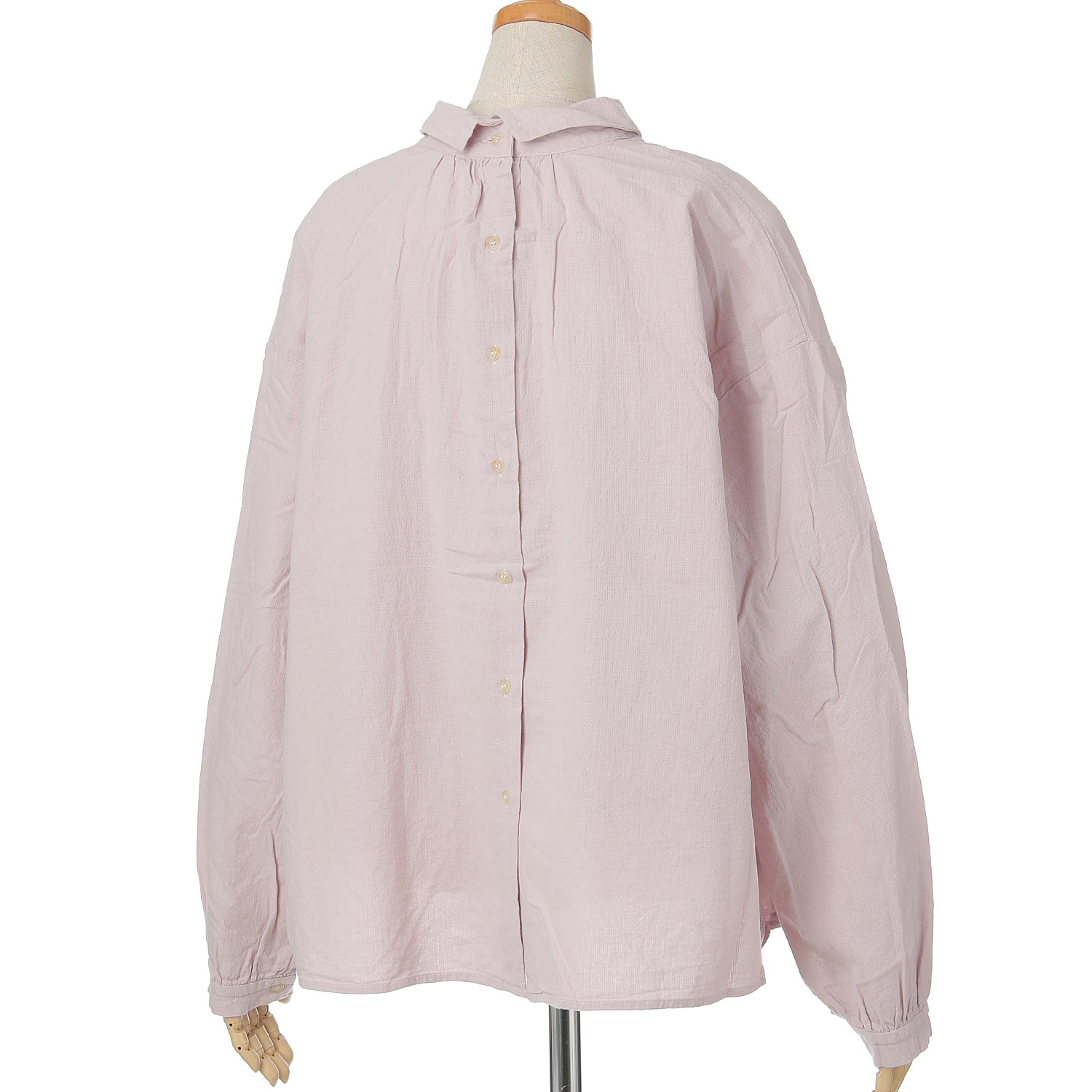 SO 重なり長袖ブラウス - 画像7