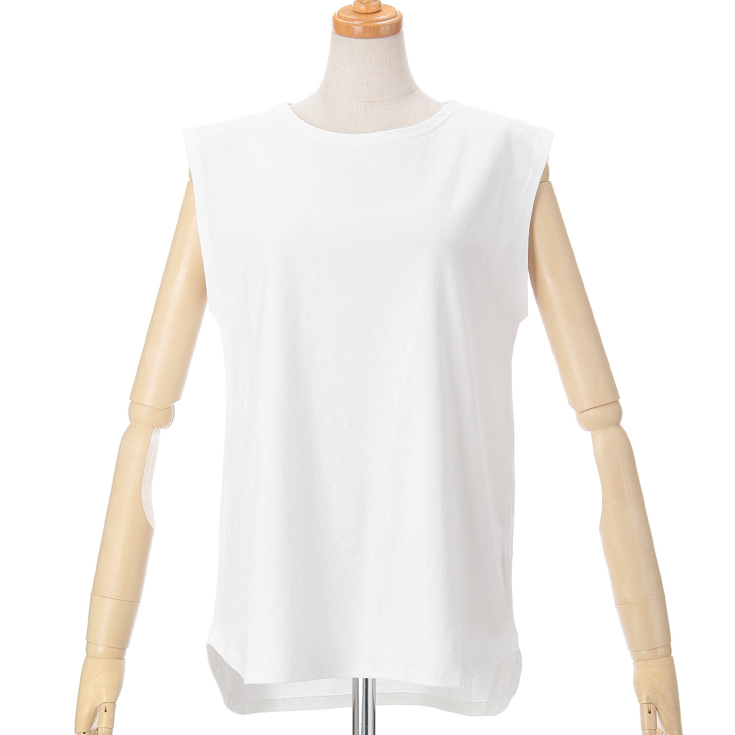 【Insta Live】SO 裾ラウンドノースリーブプルオーバー - 画像2