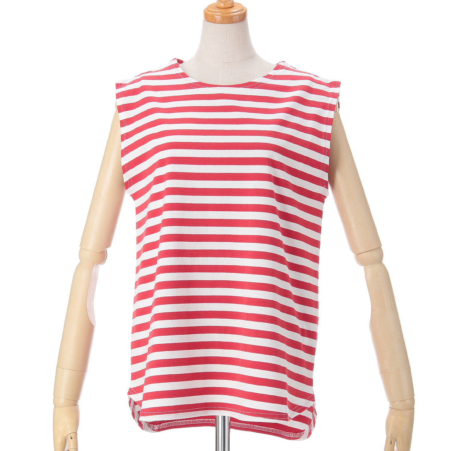 【Insta Live】SO 裾ラウンドノースリーブプルオーバー - 画像5