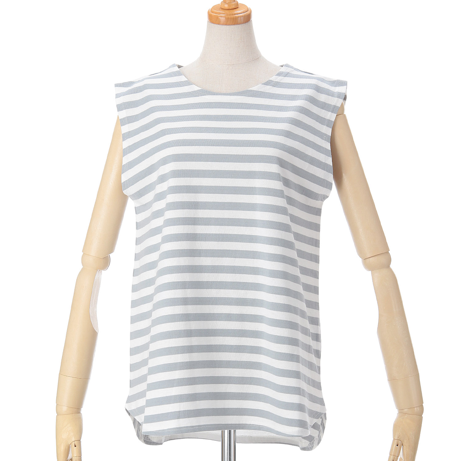 【Insta Live】SO 裾ラウンドノースリーブプルオーバー - 画像9