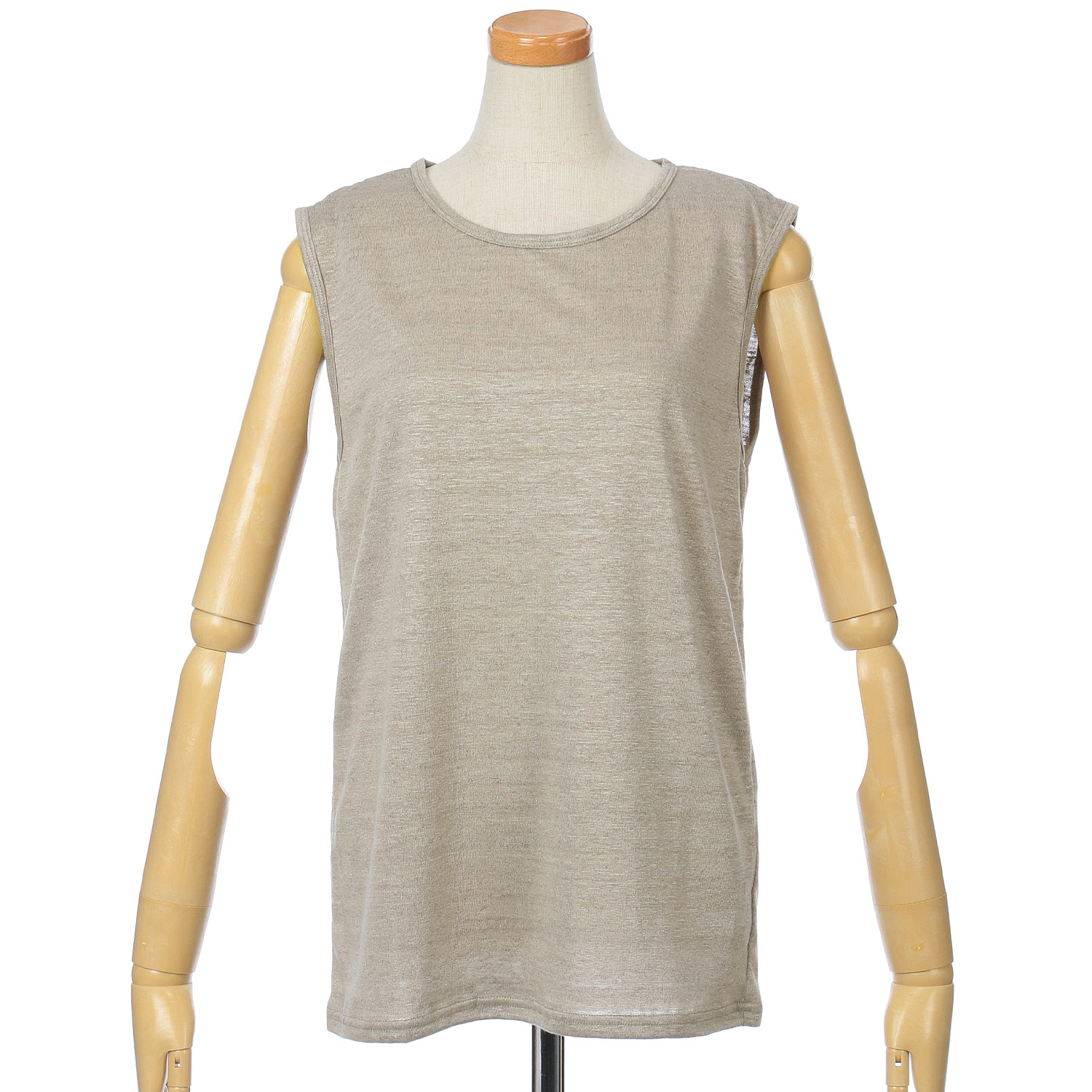 SO 麻100％タンクトップ - 画像6