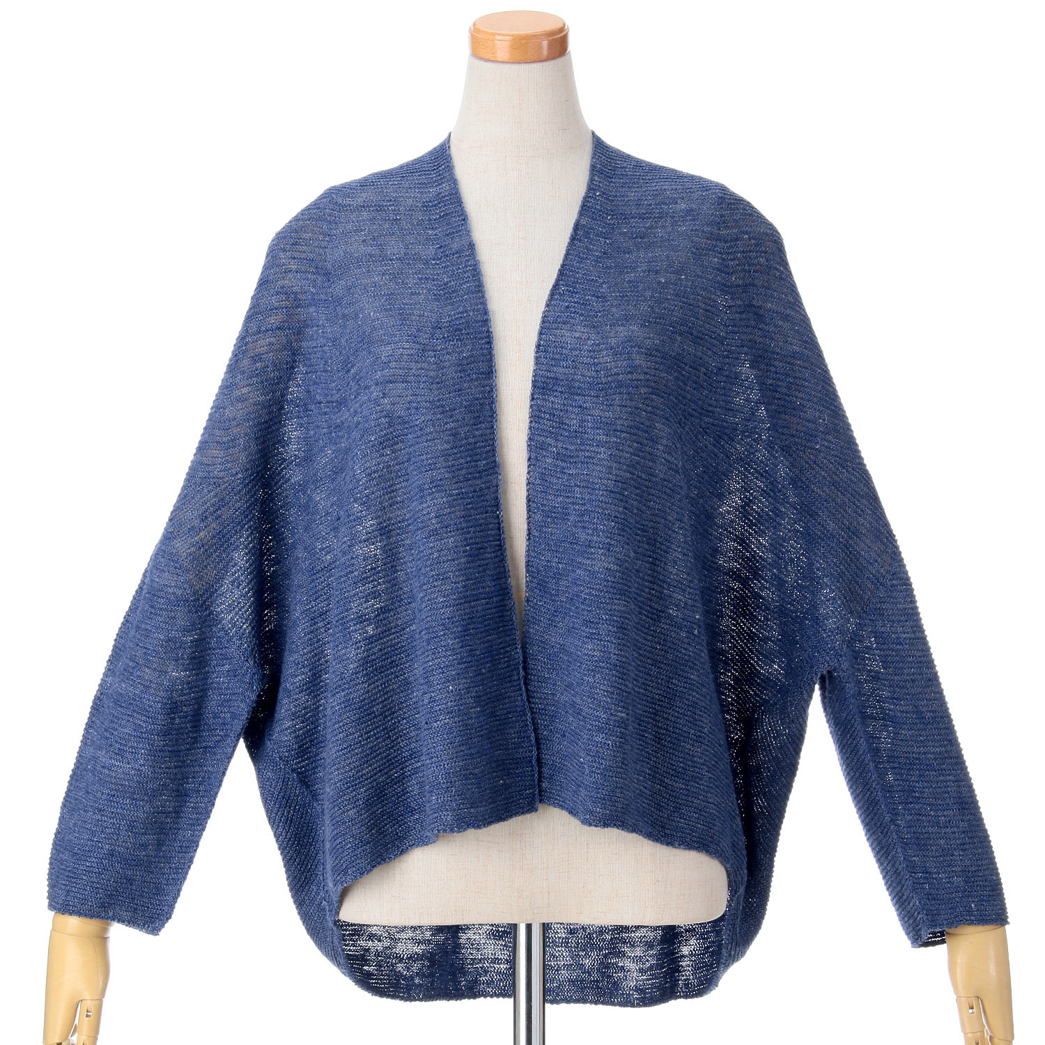 SO フレンチリネン変形カーディガン - 画像6