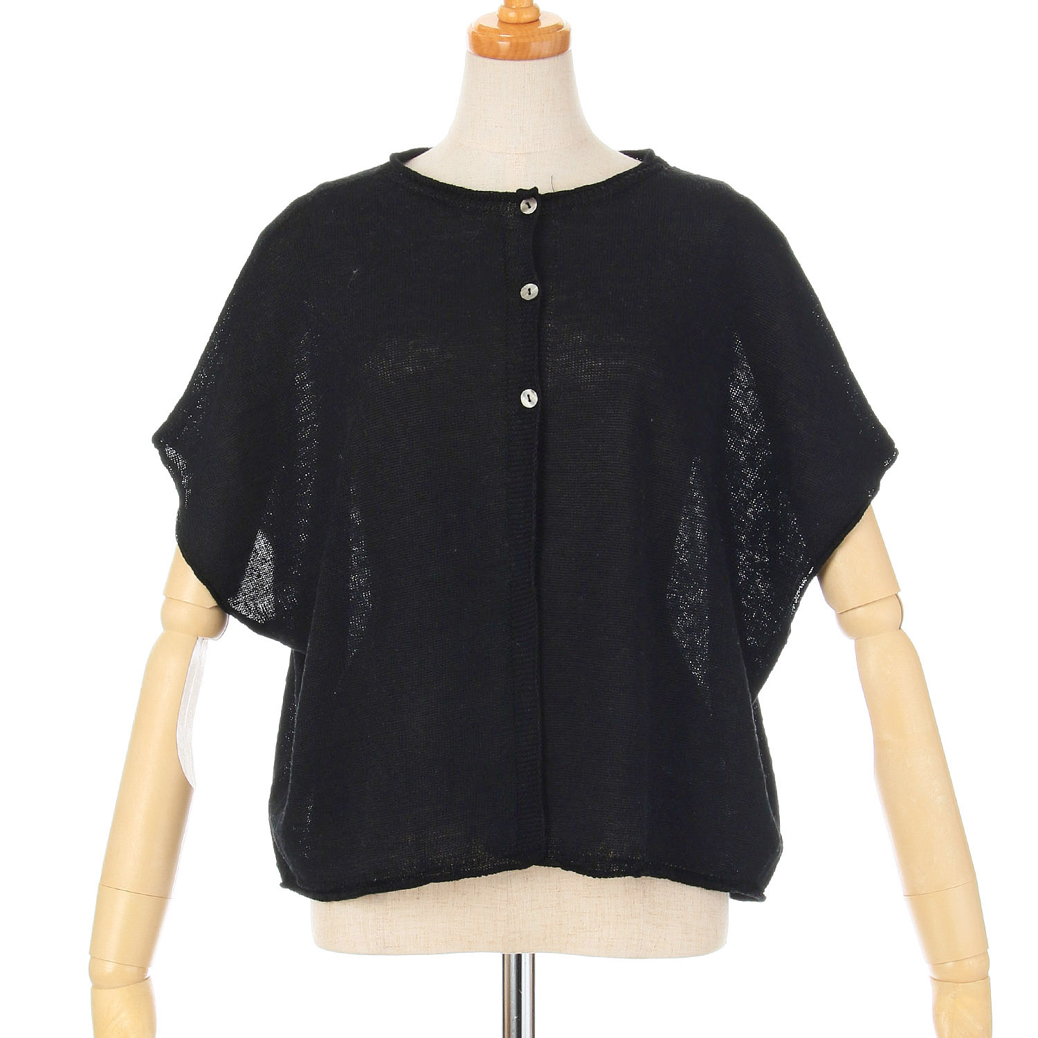 SO フレンチリネン2Wayドロップショルダーベスト - 画像3