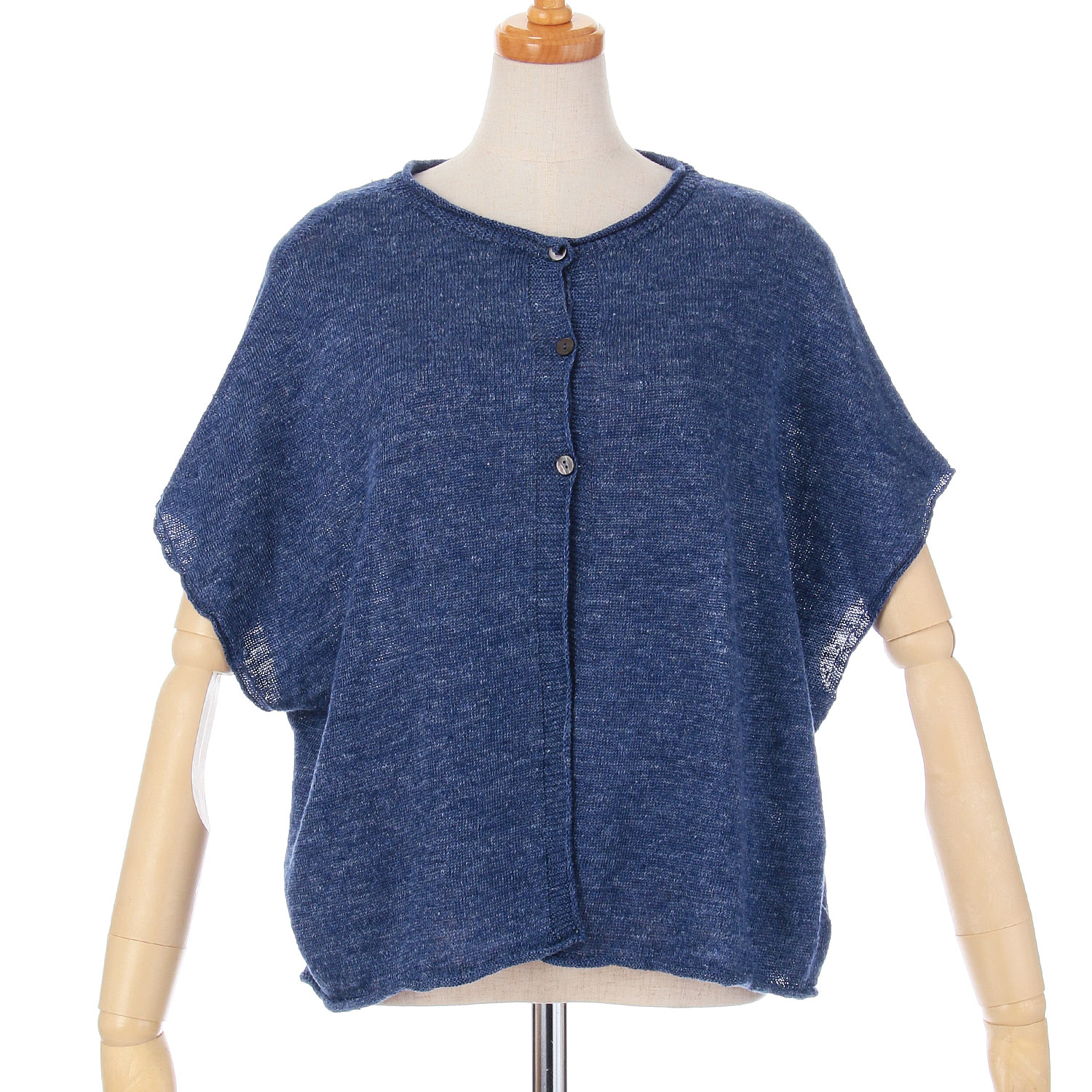 SO フレンチリネン2Wayドロップショルダーベスト - 画像1