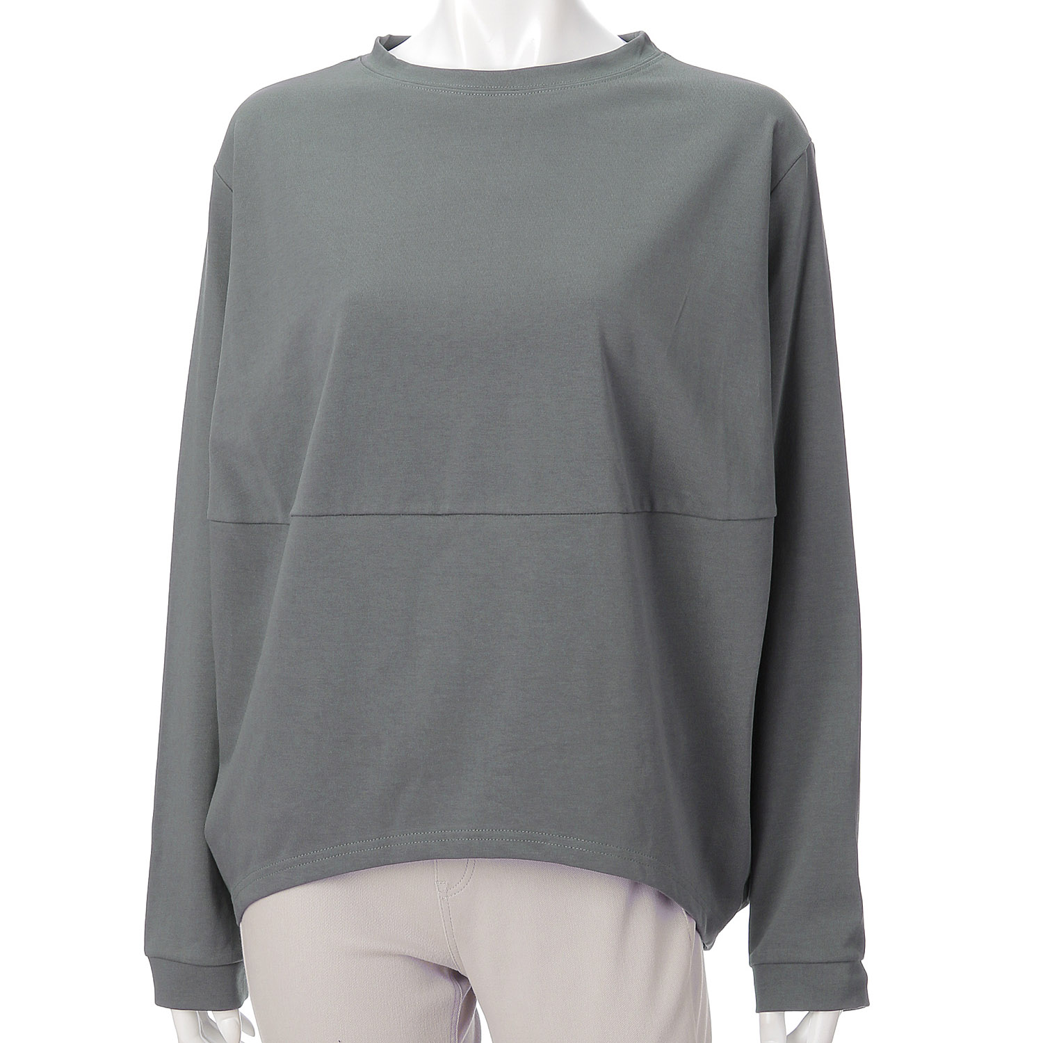 GIPSY BLUE  綿フライスバルーン切り替えTシャツ - 画像4