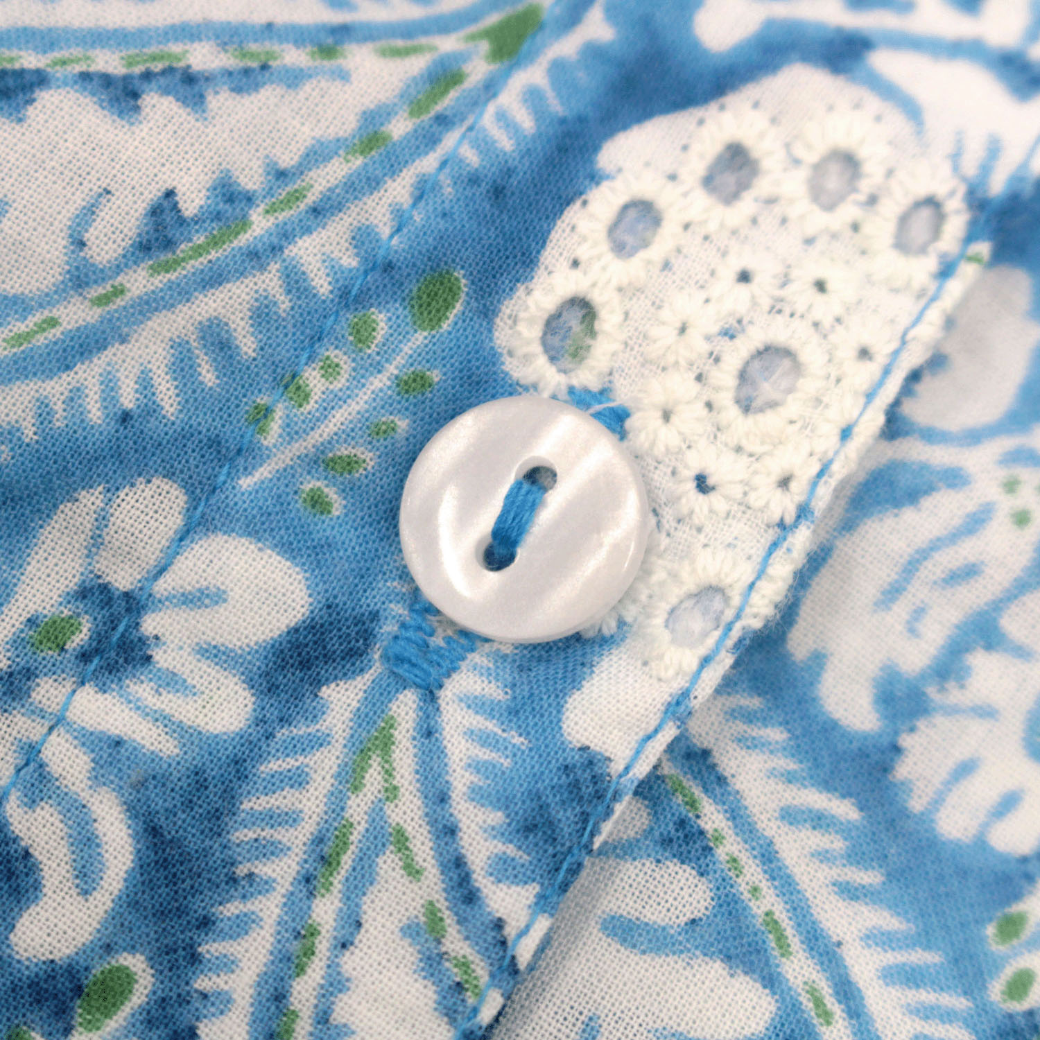 notorico  エンブロ刺繍ペイズリープリントシャツ - 画像20