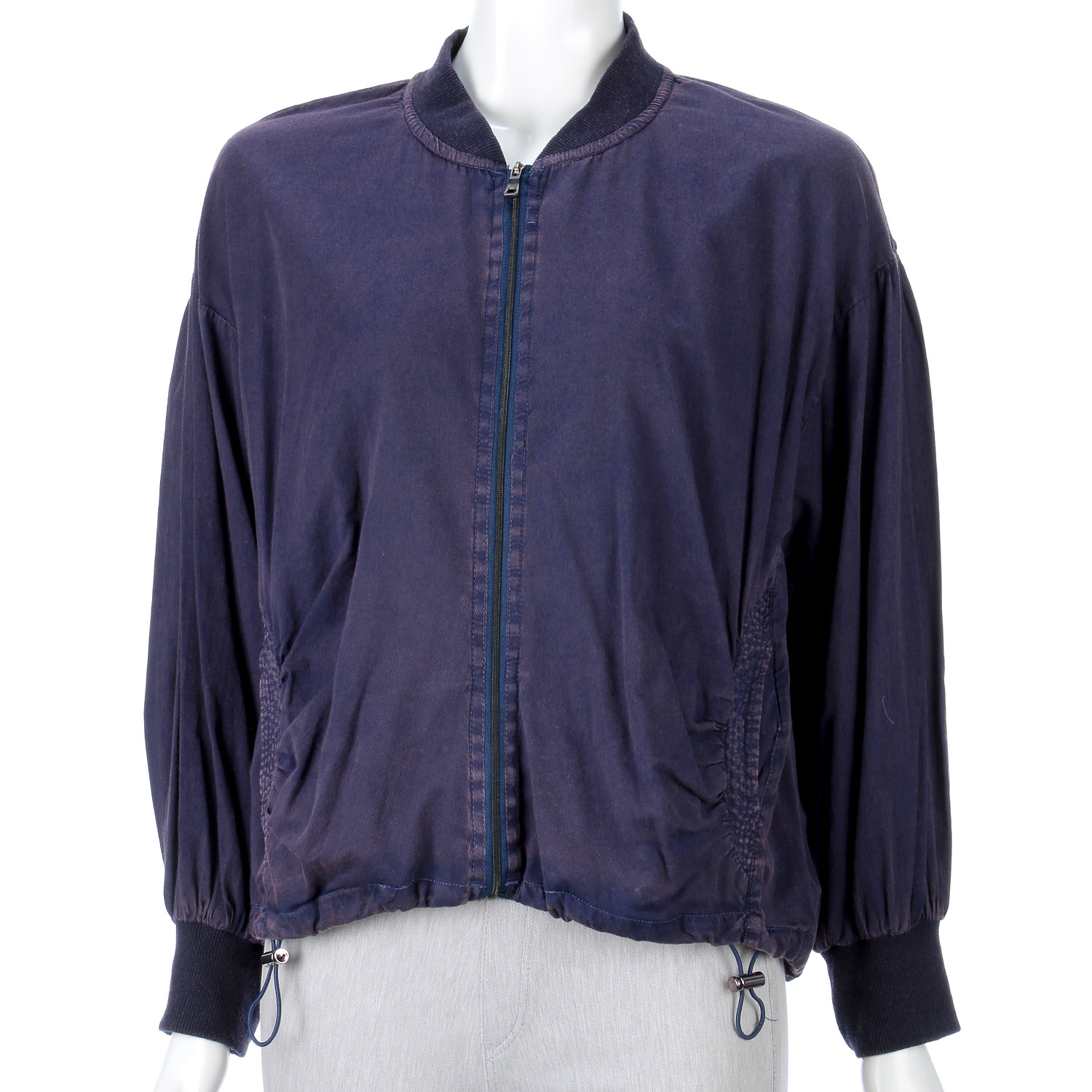 綿素材デニム風ジャケット - 画像2