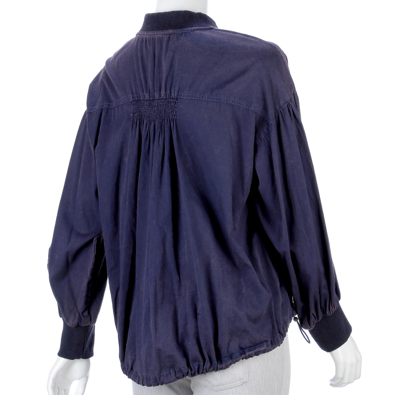 綿素材デニム風ジャケット - 画像4