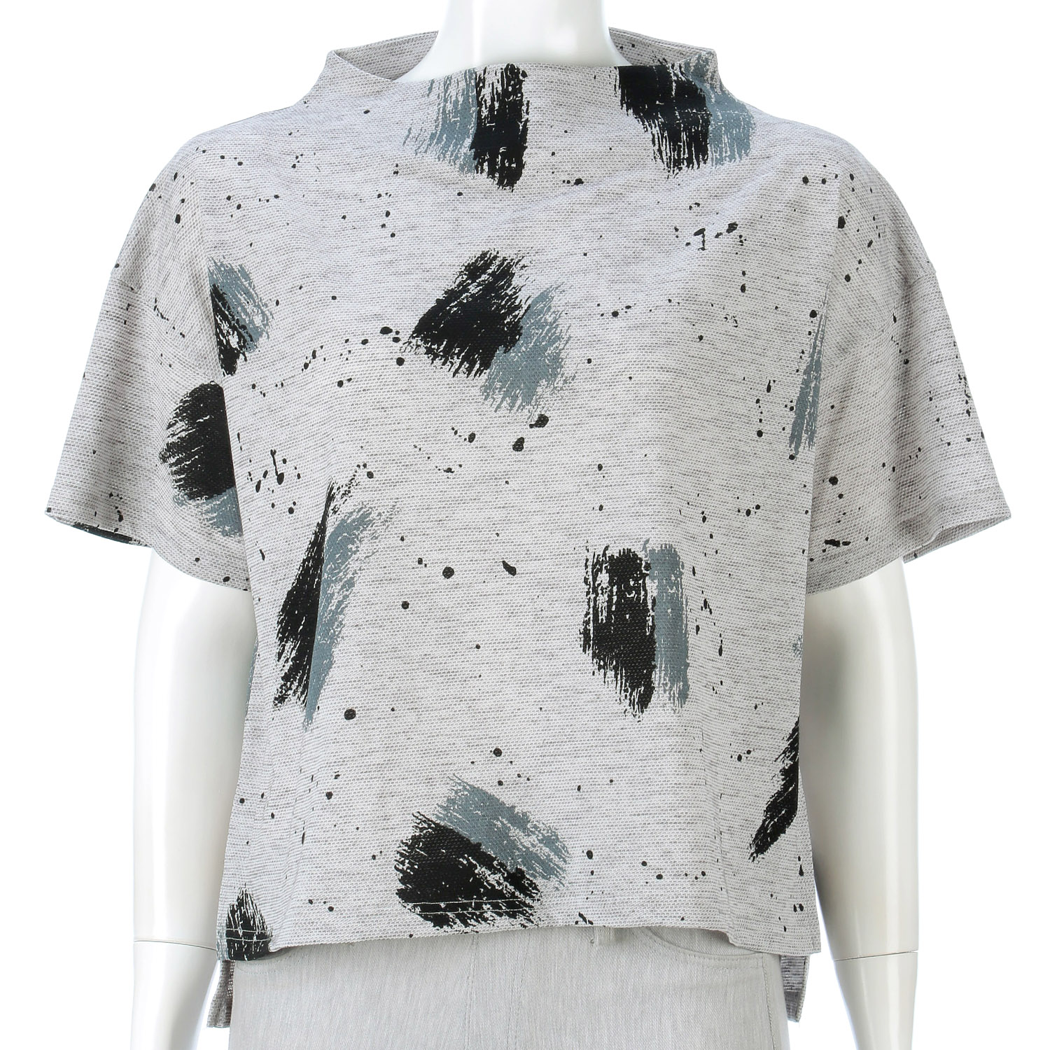 ペイント柄ベスト - 画像2