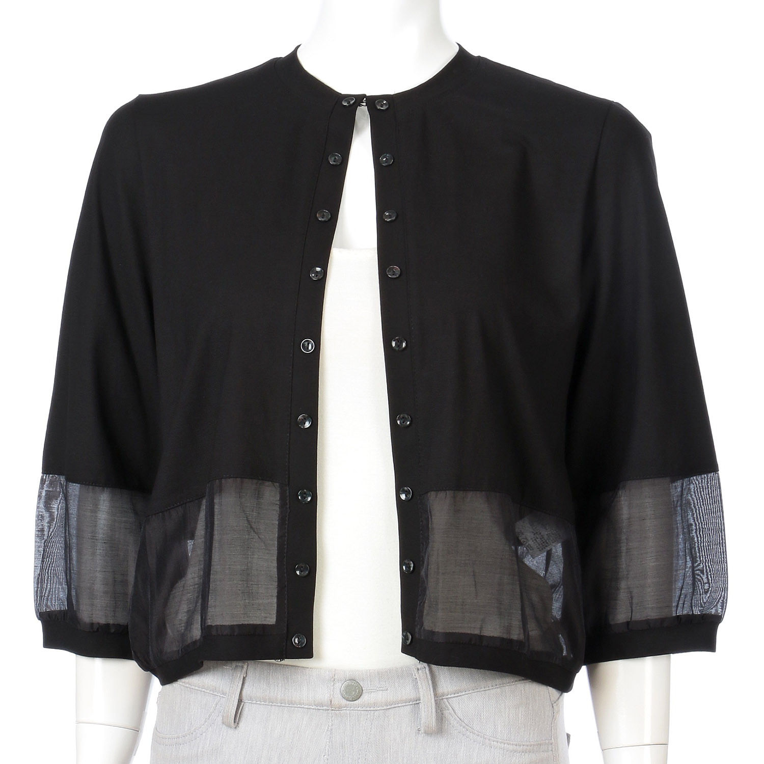 綿強撚クールローレルカーディガン - 画像3