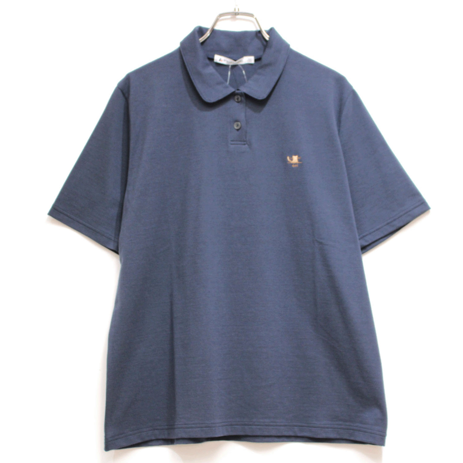 T’BIS STUDIO 食事ネコ刺繍UVカット冷感半袖ポロシャツ - 画像5