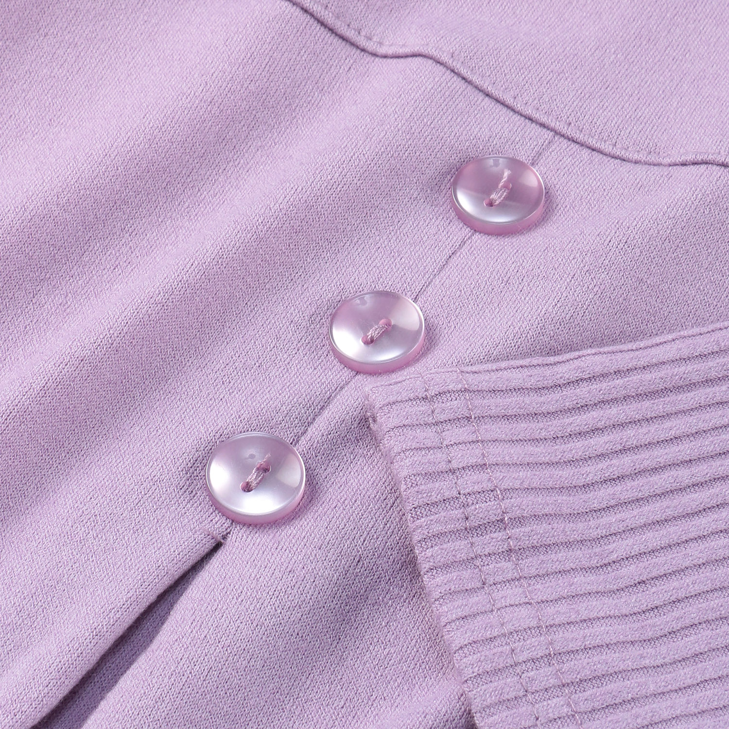 無地×リブ使いカーディガン - 画像16