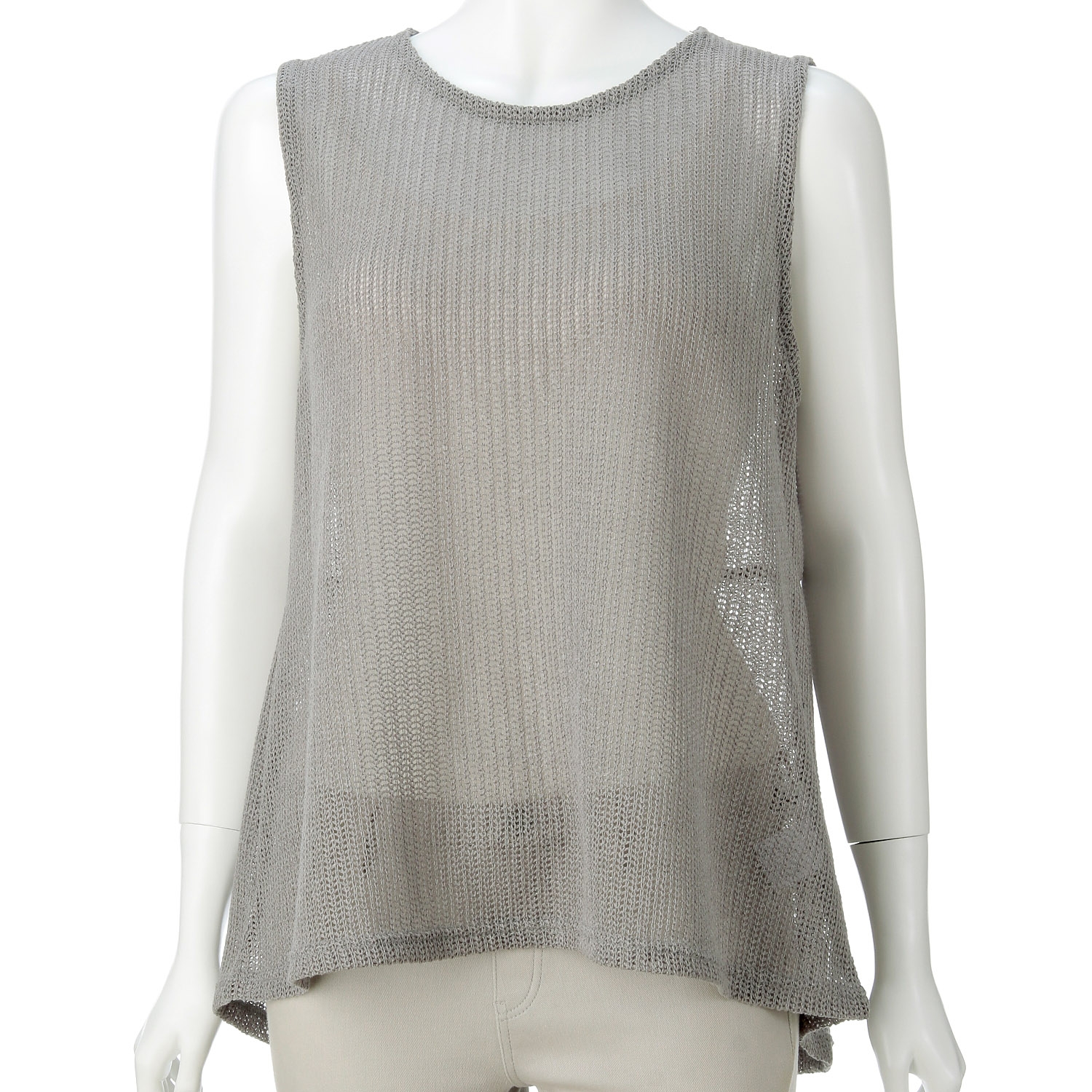 メッシュロングベスト - 画像1