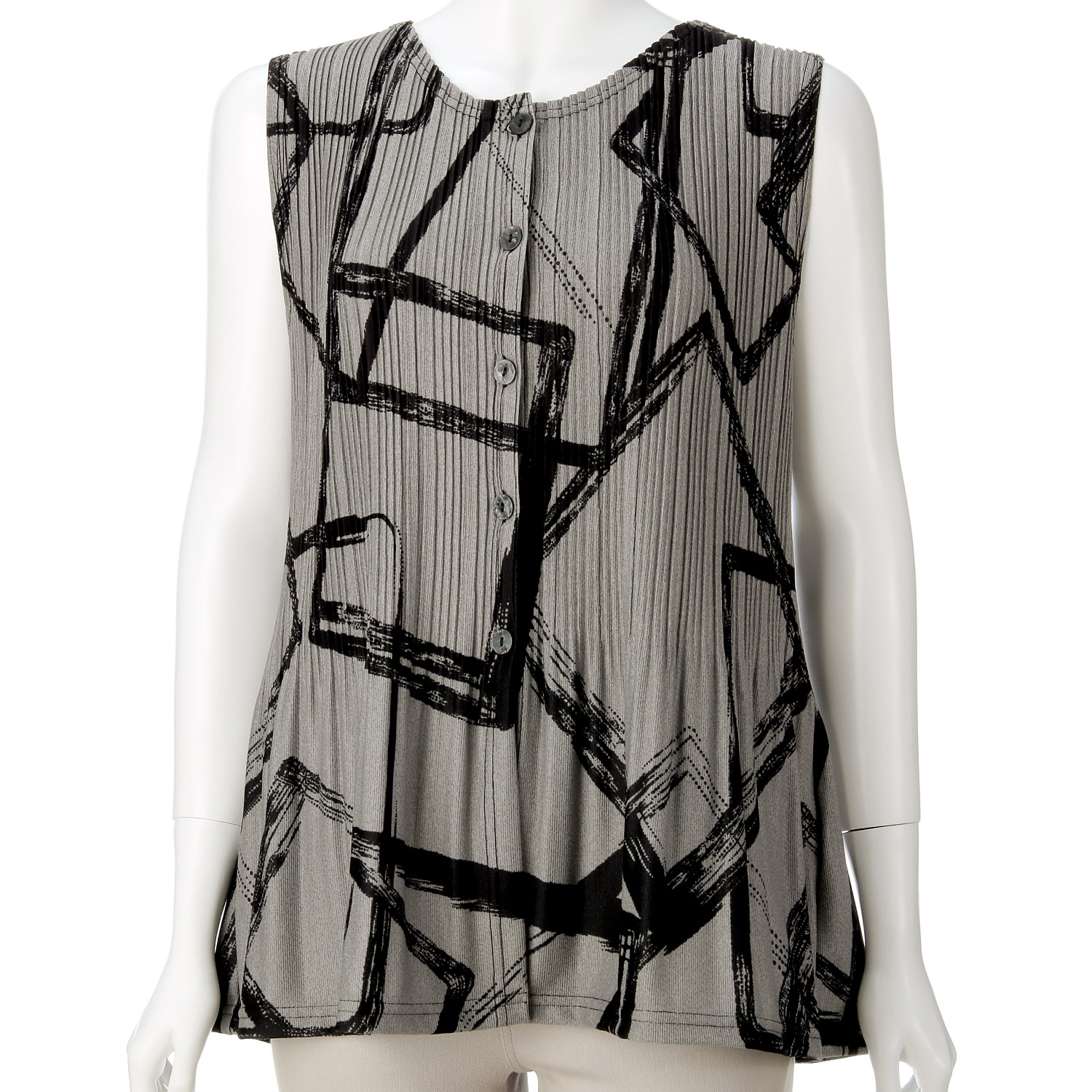 プリーツベストプリント - 画像2