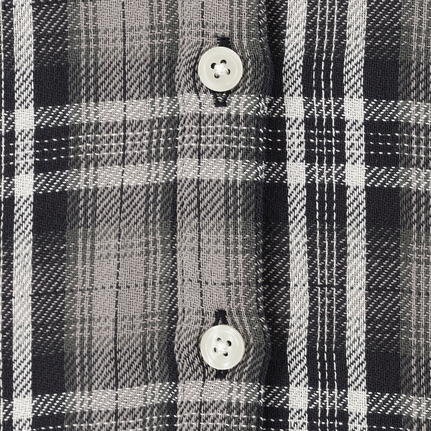 T’BIS STUDIO 長袖チェックポケット付きシャツ - 画像4