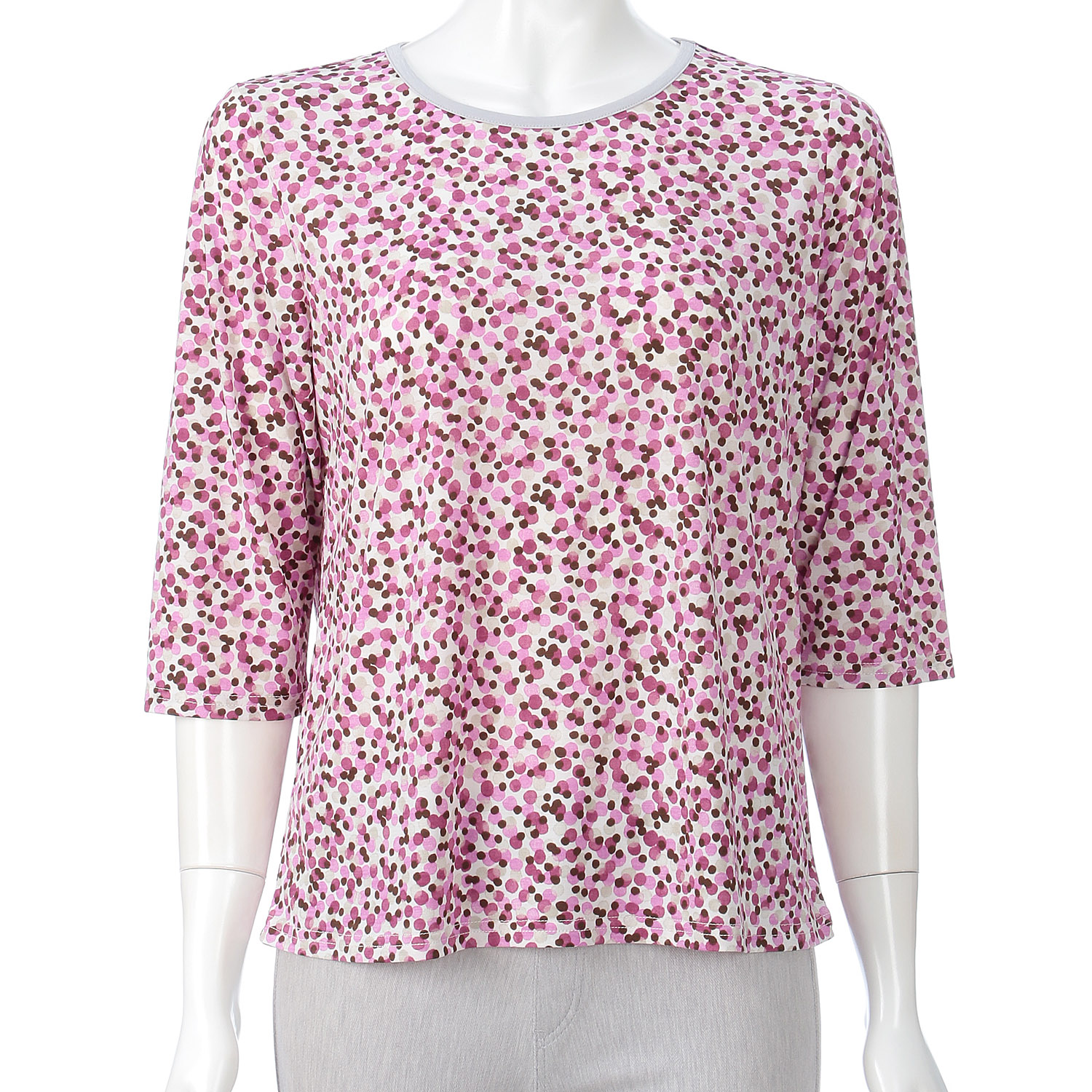 ストーン付きプリントアンサンブル - 画像2