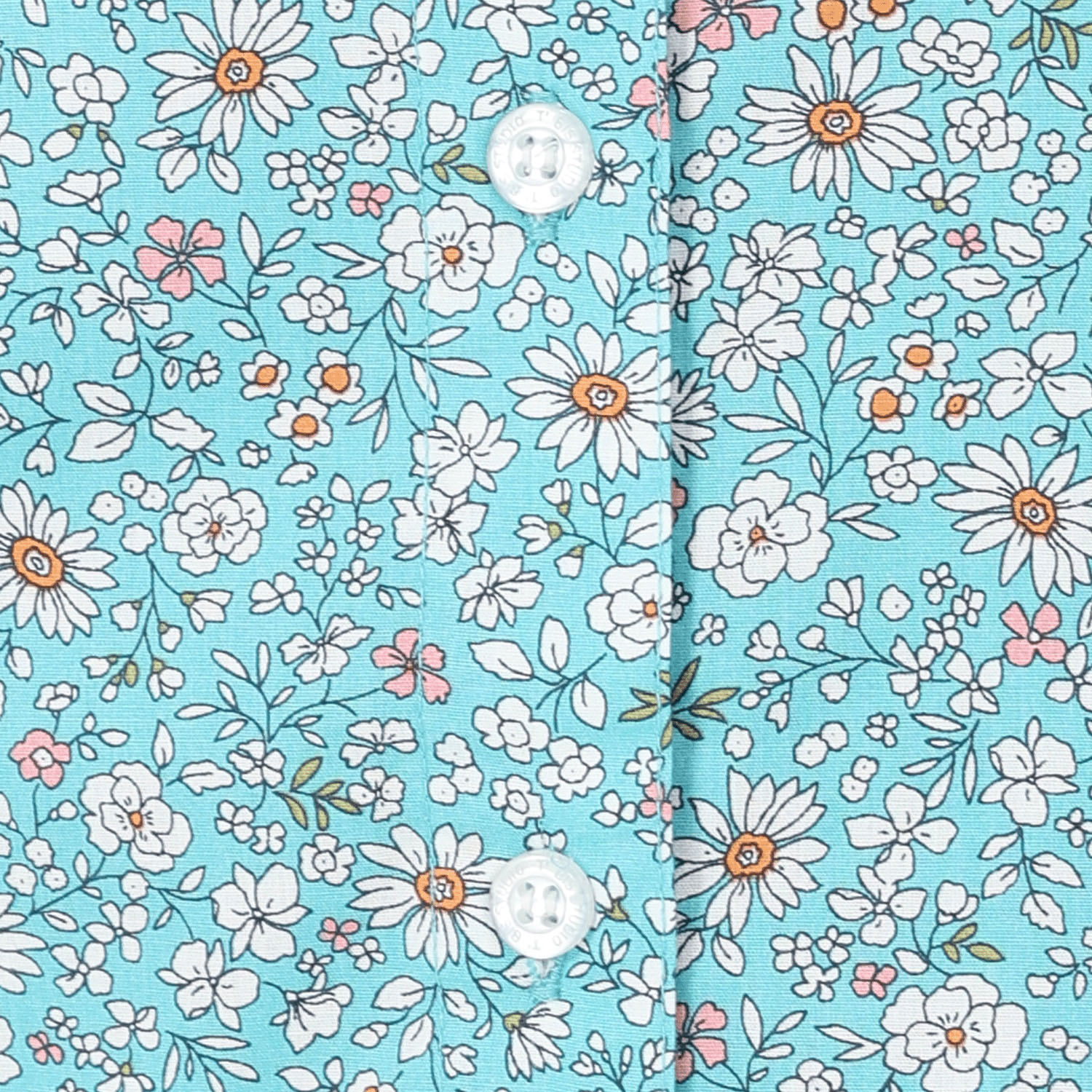 T’BIS STUDIO 長袖縁取り花プリントシャツ - 画像13