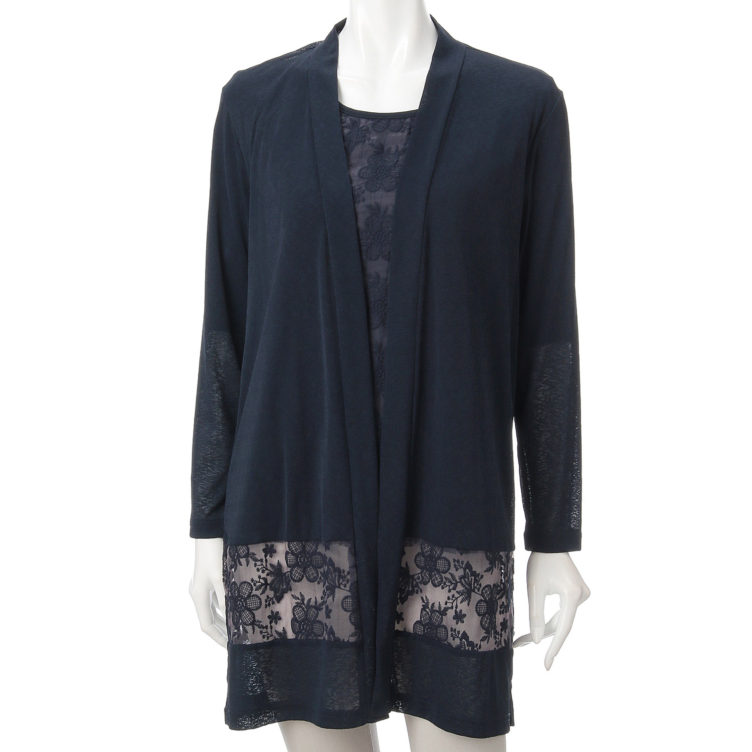 刺繍切替カーデアンサンブル - 画像26