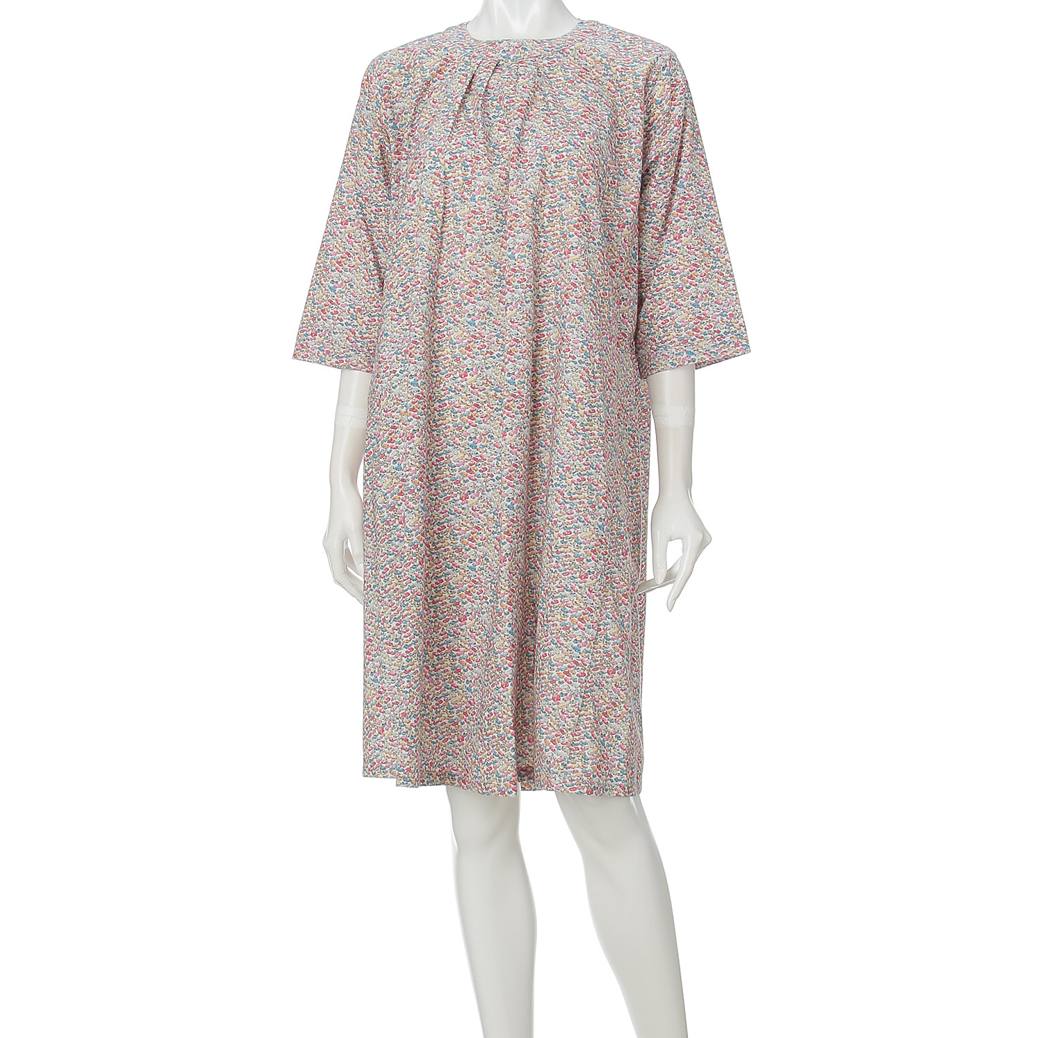 丸首ワンピースプリント