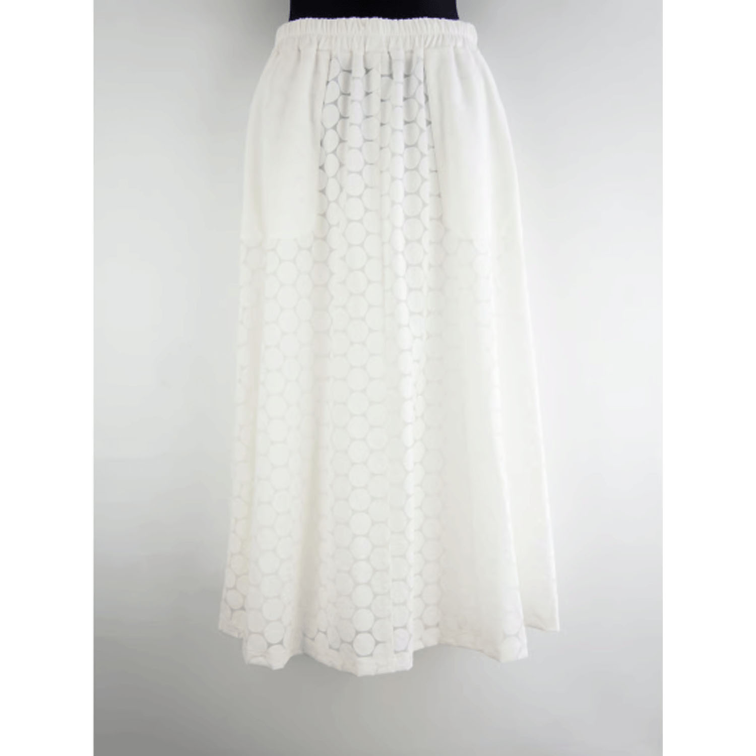 GIPSY BLUE オーガンジードットクロススカート - 画像14