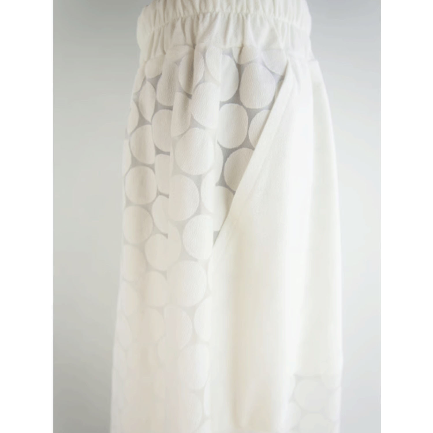 GIPSY BLUE オーガンジードットクロススカート - 画像15