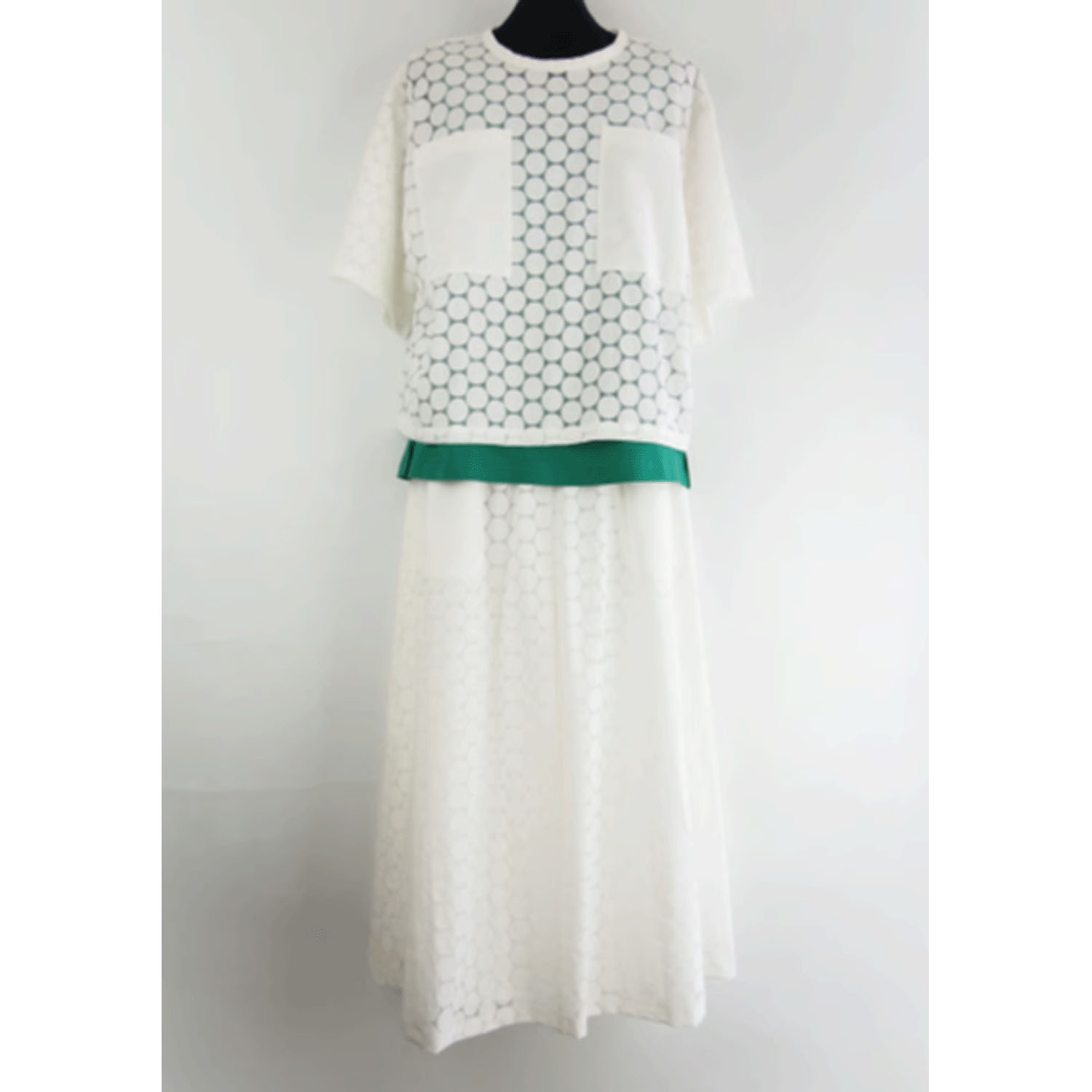 GIPSY BLUE オーガンジードットクロススカート - 画像17